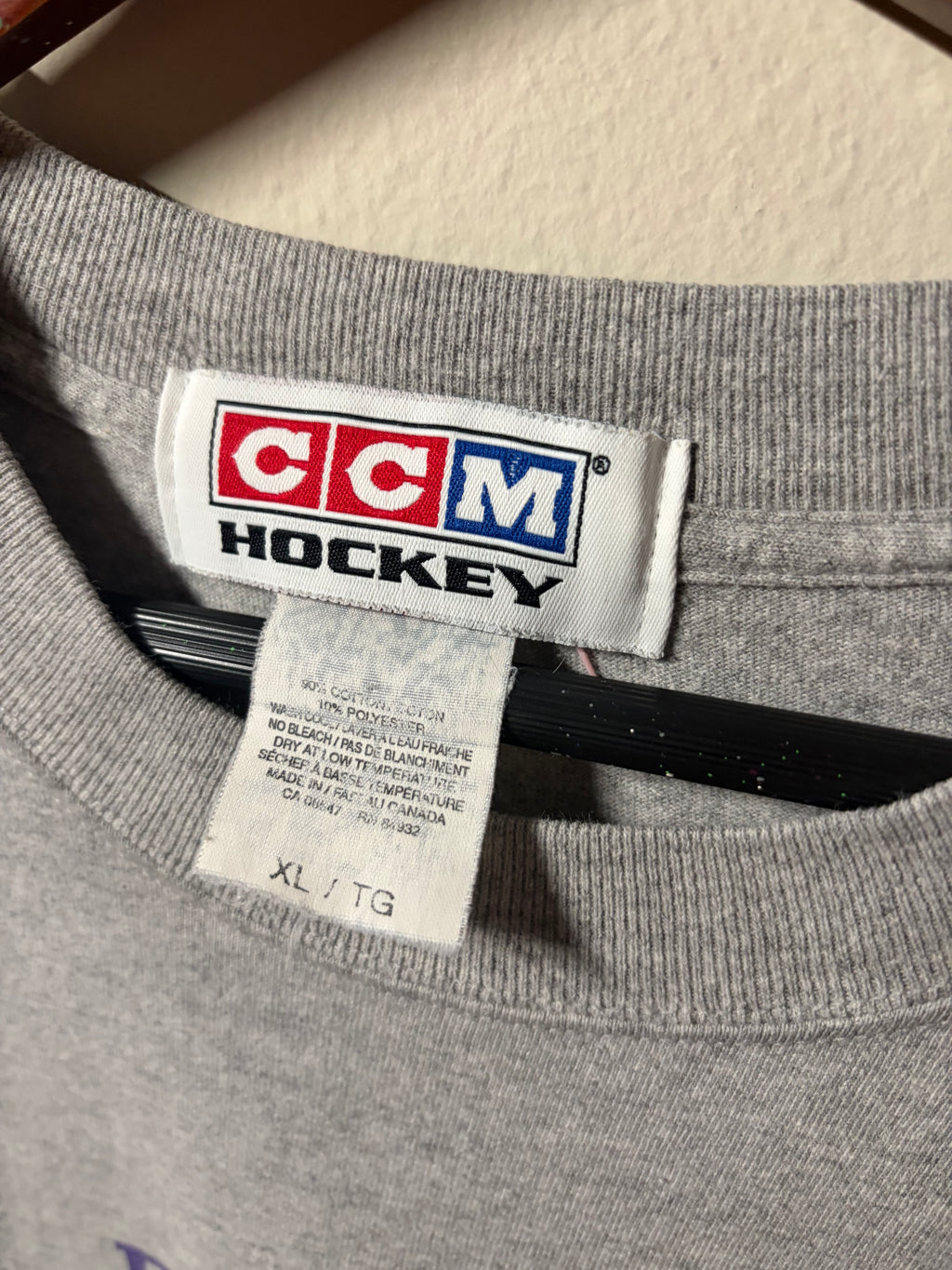 Vintage CCM Peak Performance T Shirt (XL)