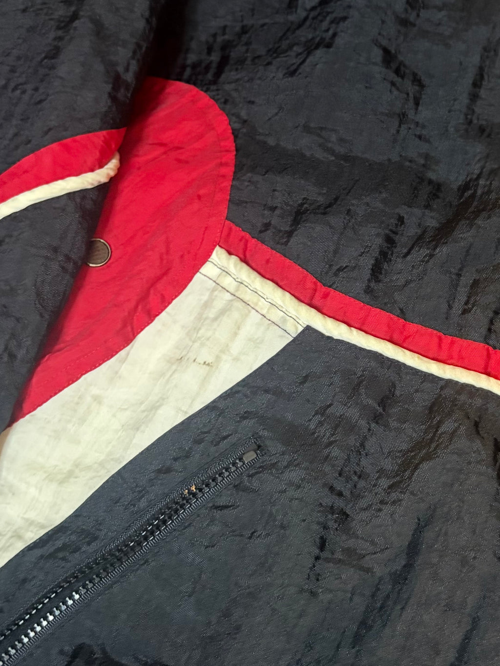 Vintage Blackhawks Starter Pullover Jacket
