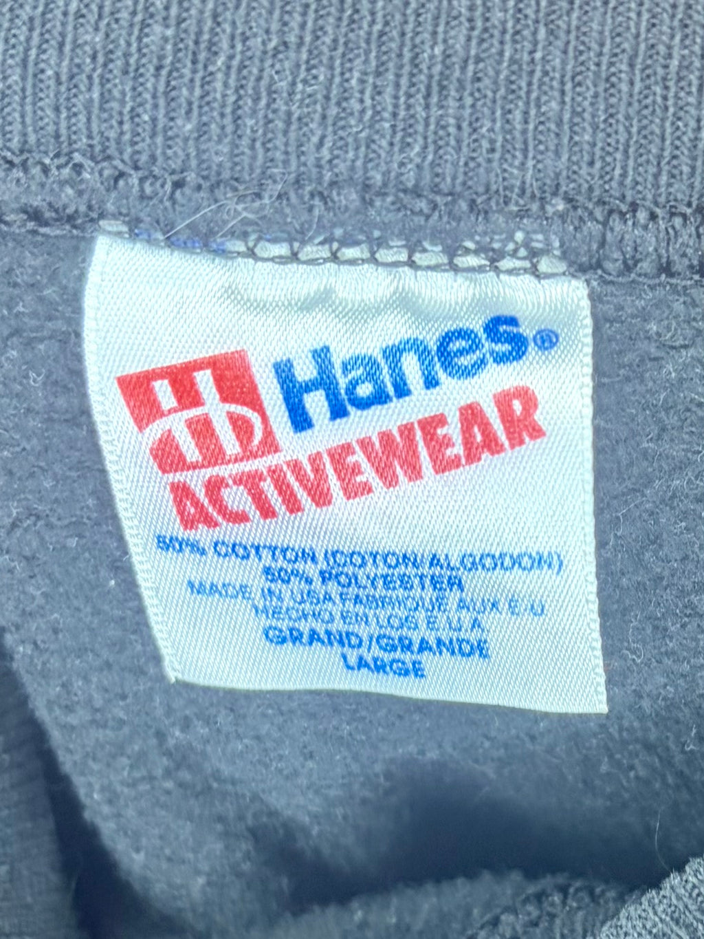 Vintage SJ Sharks Hanes Crewneck Sweater
