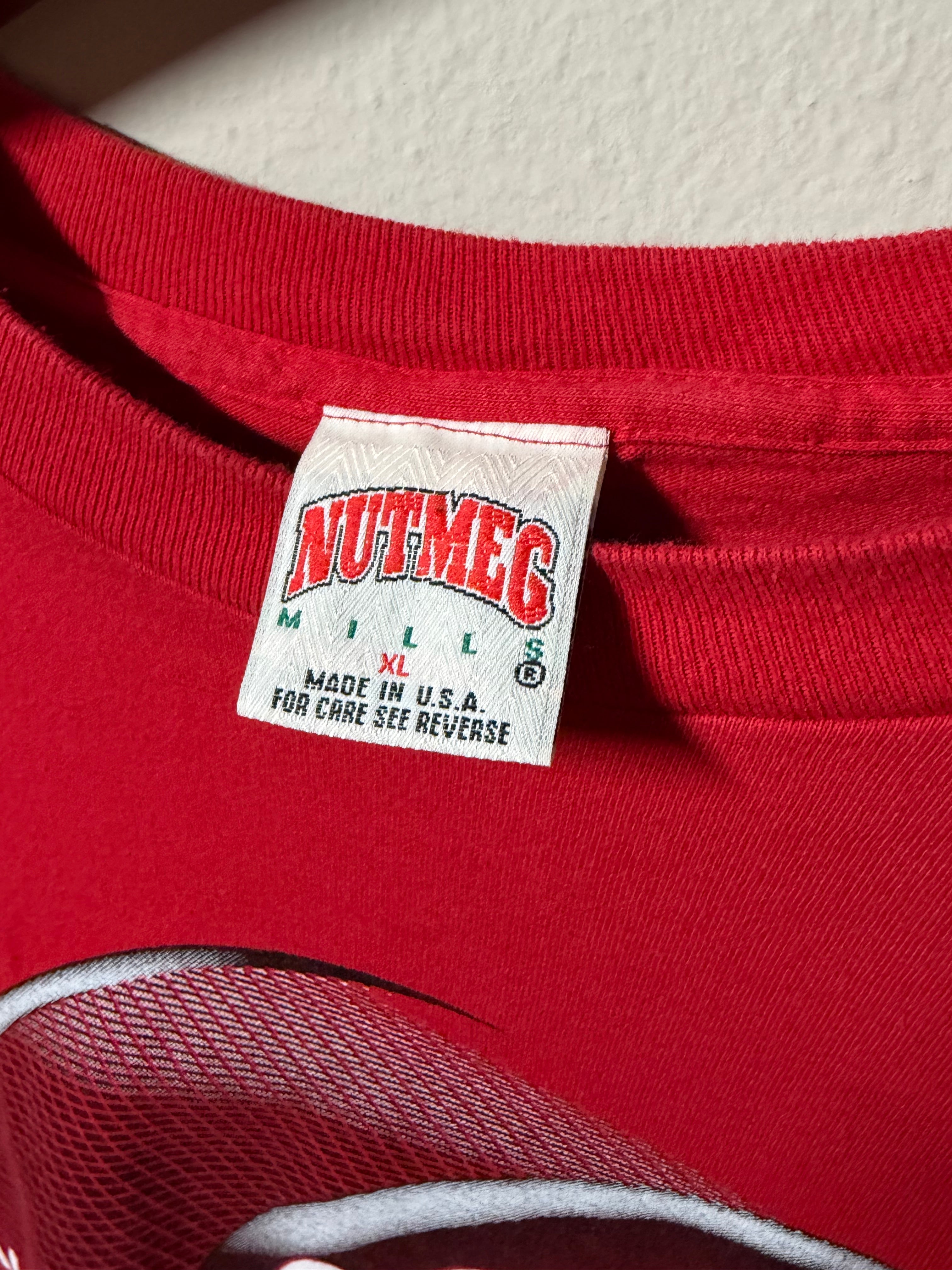 Vintage Blackhawks Nutmeg T Shirt (XL)