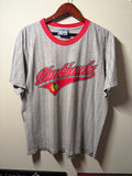 Vintage Blackhawks Pinstripe T Shirt (XL)
