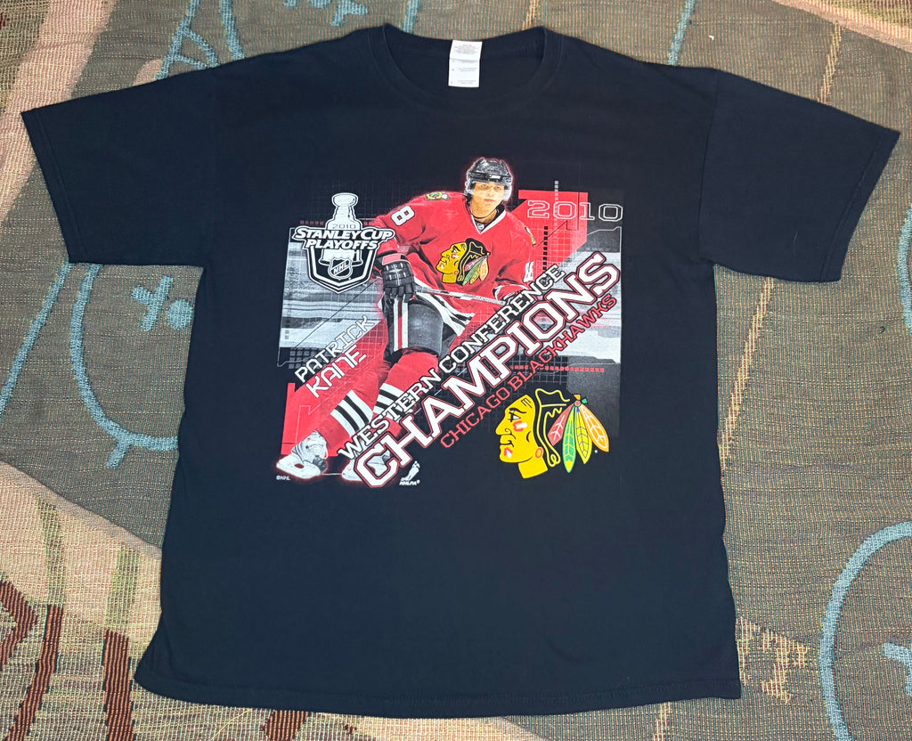 Patrick Kane Blackhawks 2010 Playoffs T Shirt