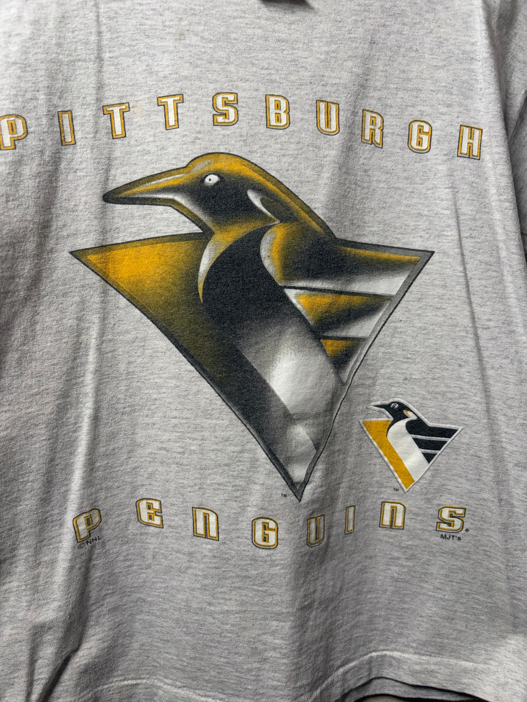 Vintage Pittsburgh Penguins Youth T Shirt (12/14)