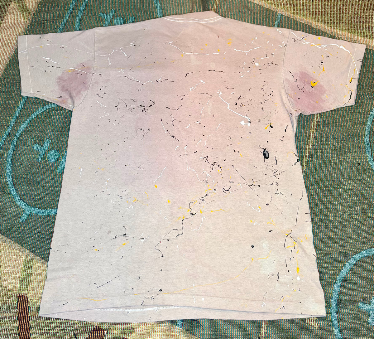 Vintage Pittsburgh Penguins Custom “Splatter” T Shirt