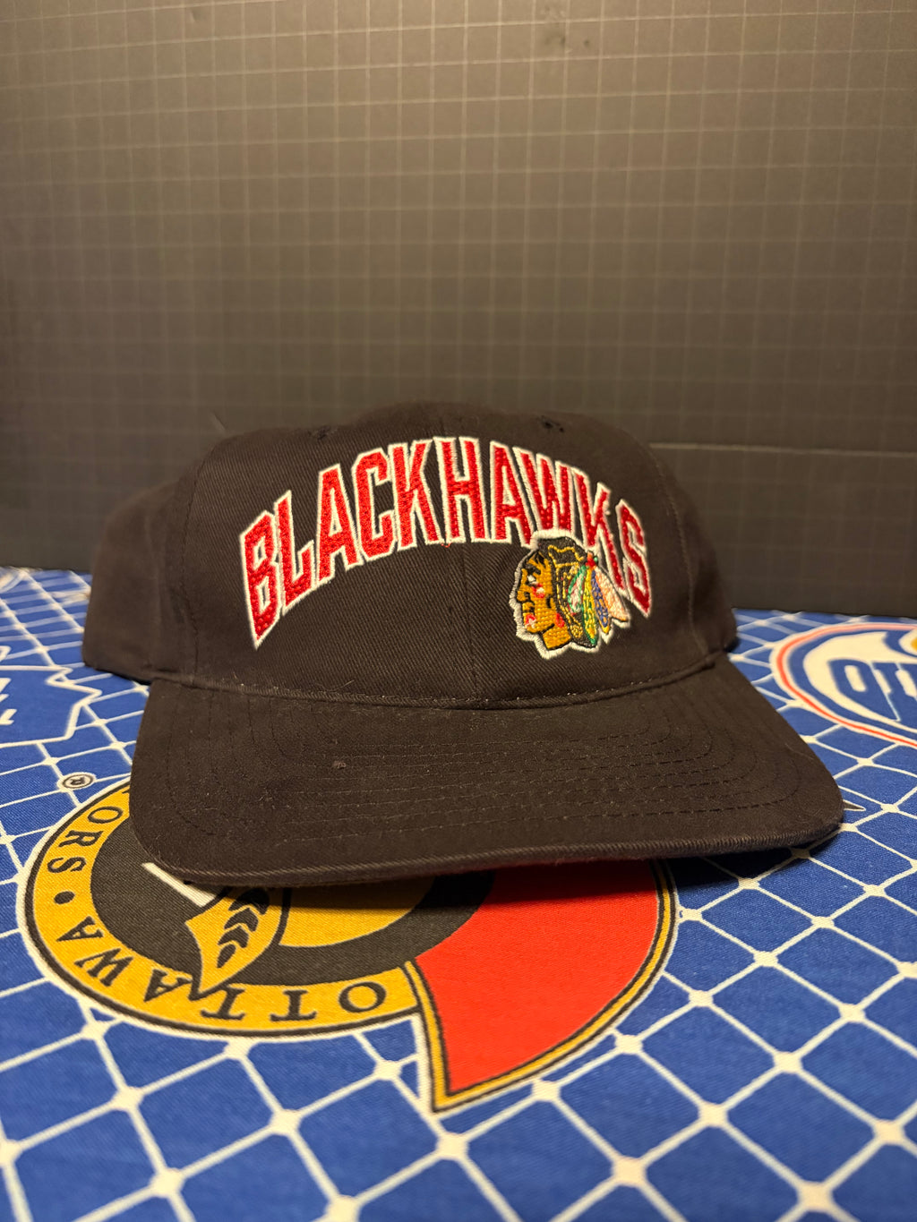 Vintage Blackhawks Snapback Hat