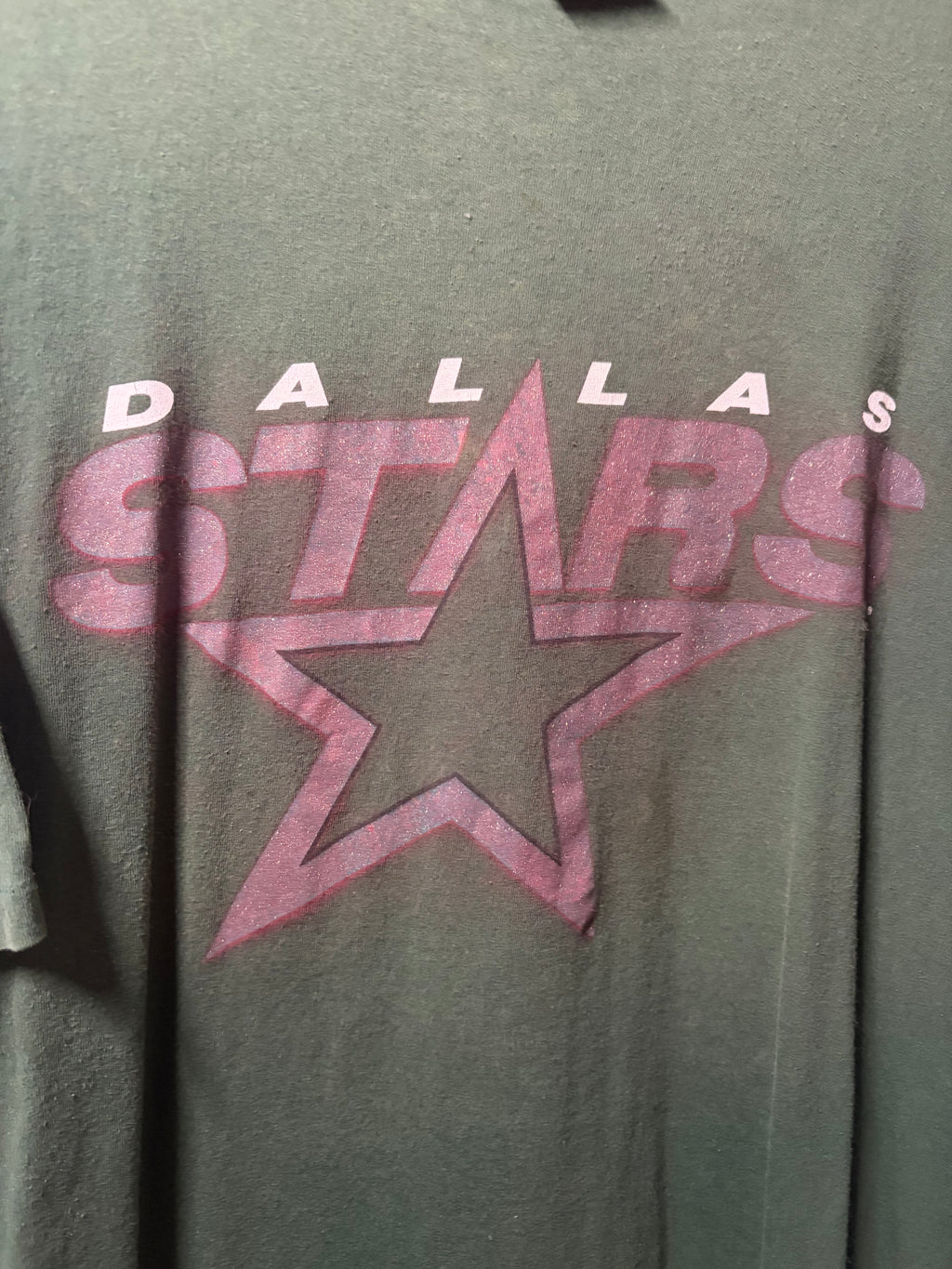 Vintage Dallas Stars Logo7 T Shirt (XXL)
