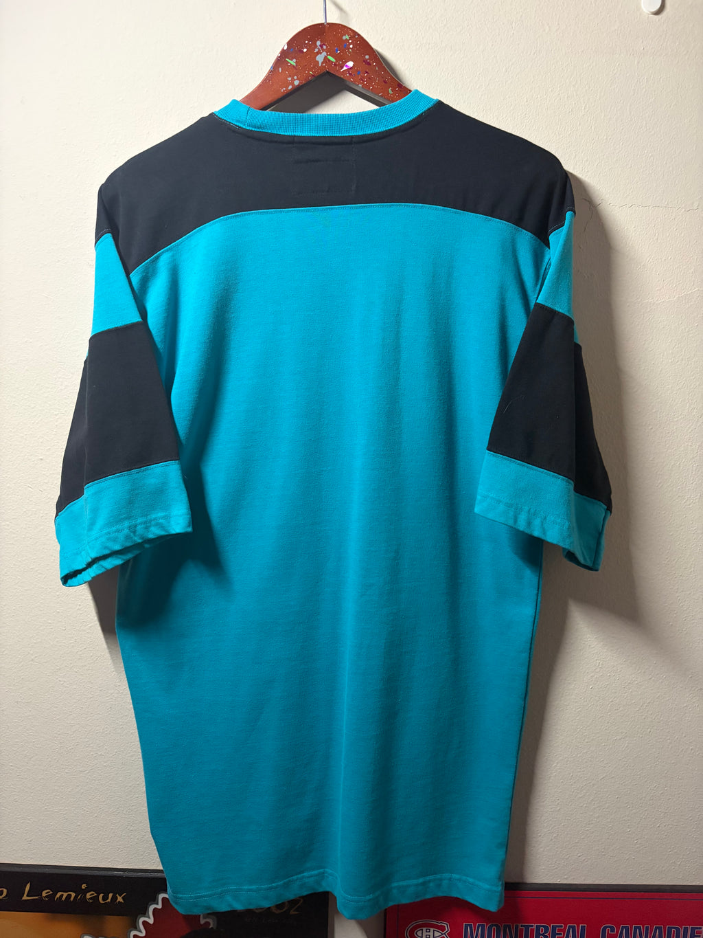 Vintage San Jose Sharks Starter T Shirt (Large)