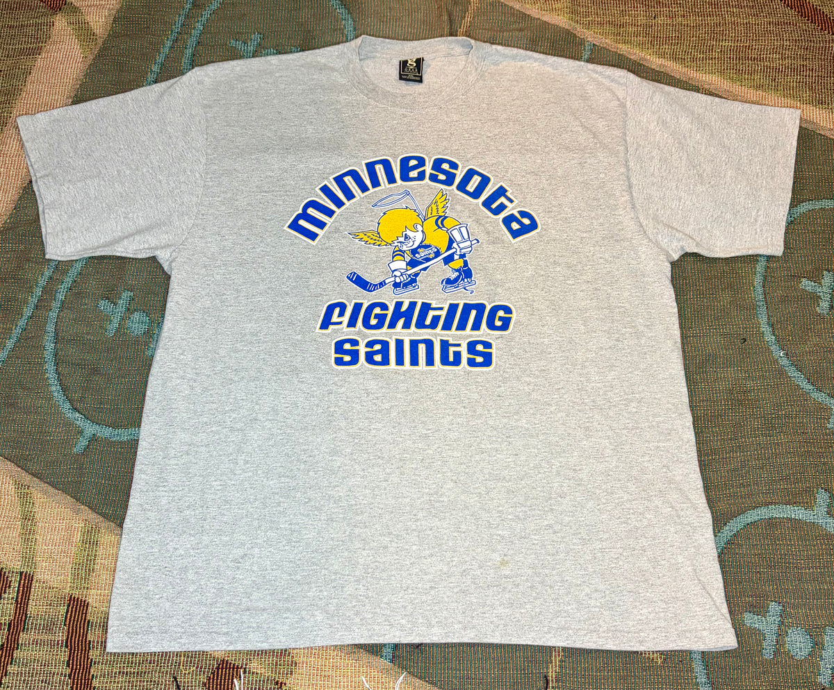 Y2K Minnesota Fighting Saints WHA T Shirt