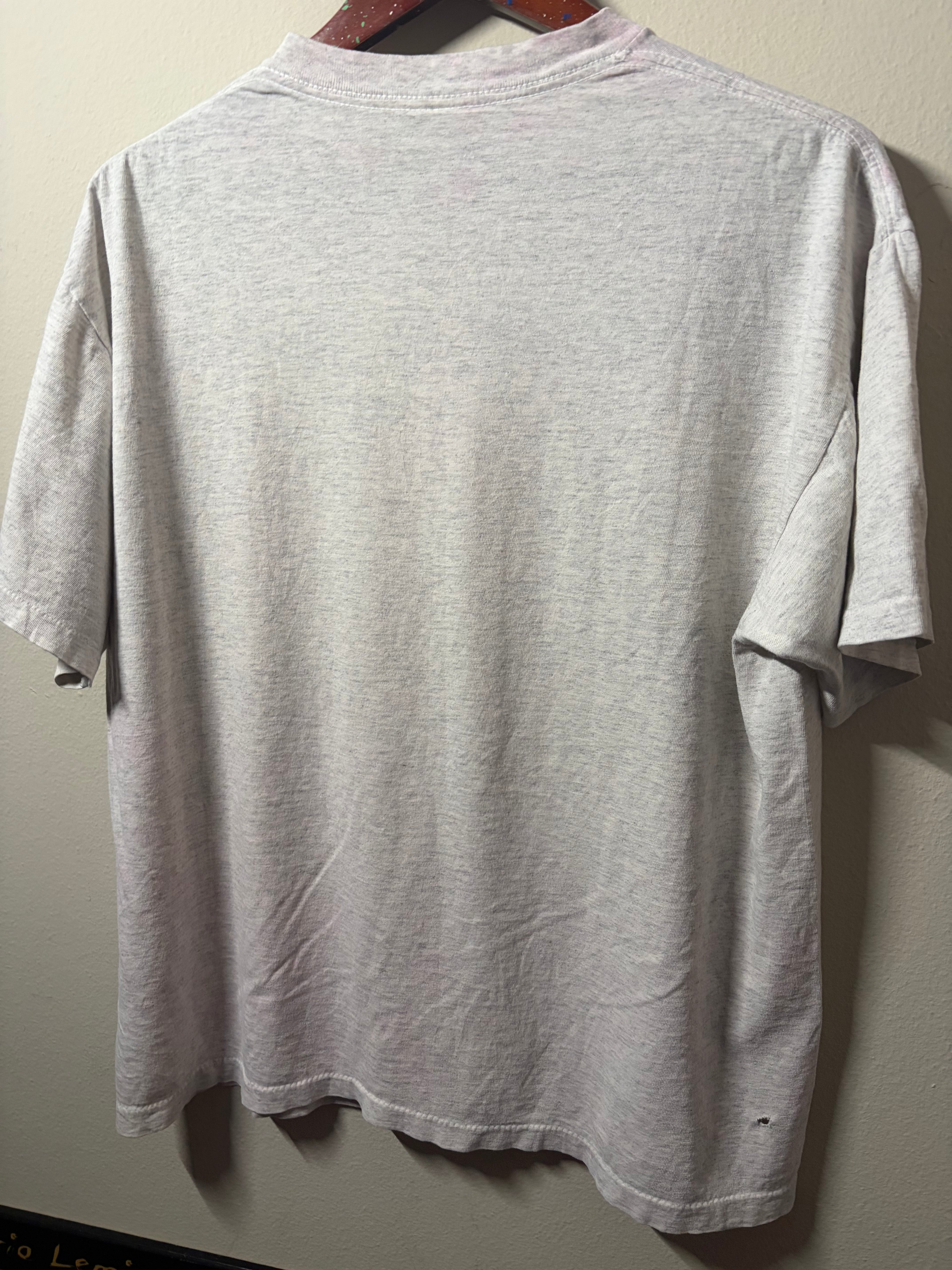Vintage 1997 Red Wings/Avalanche Goalies T Shirt (XL)