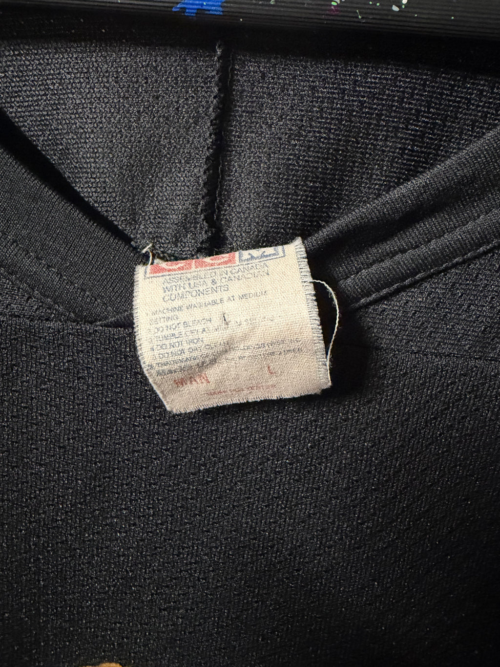 Vintage Blackhawks CCM Practice Jersey (Large)