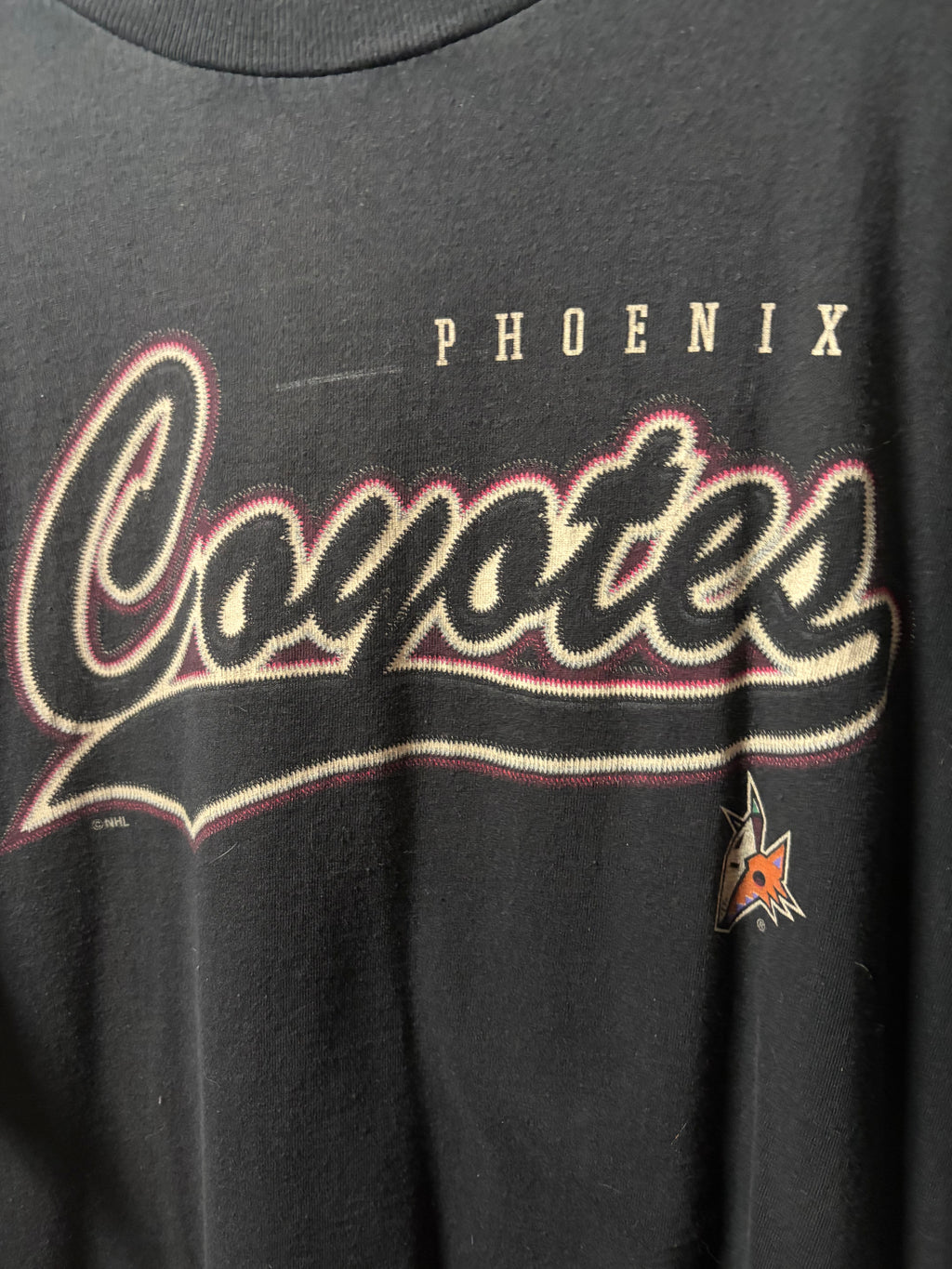 Vintage Phoenix Coyotes Puma T Shirt (XXL)