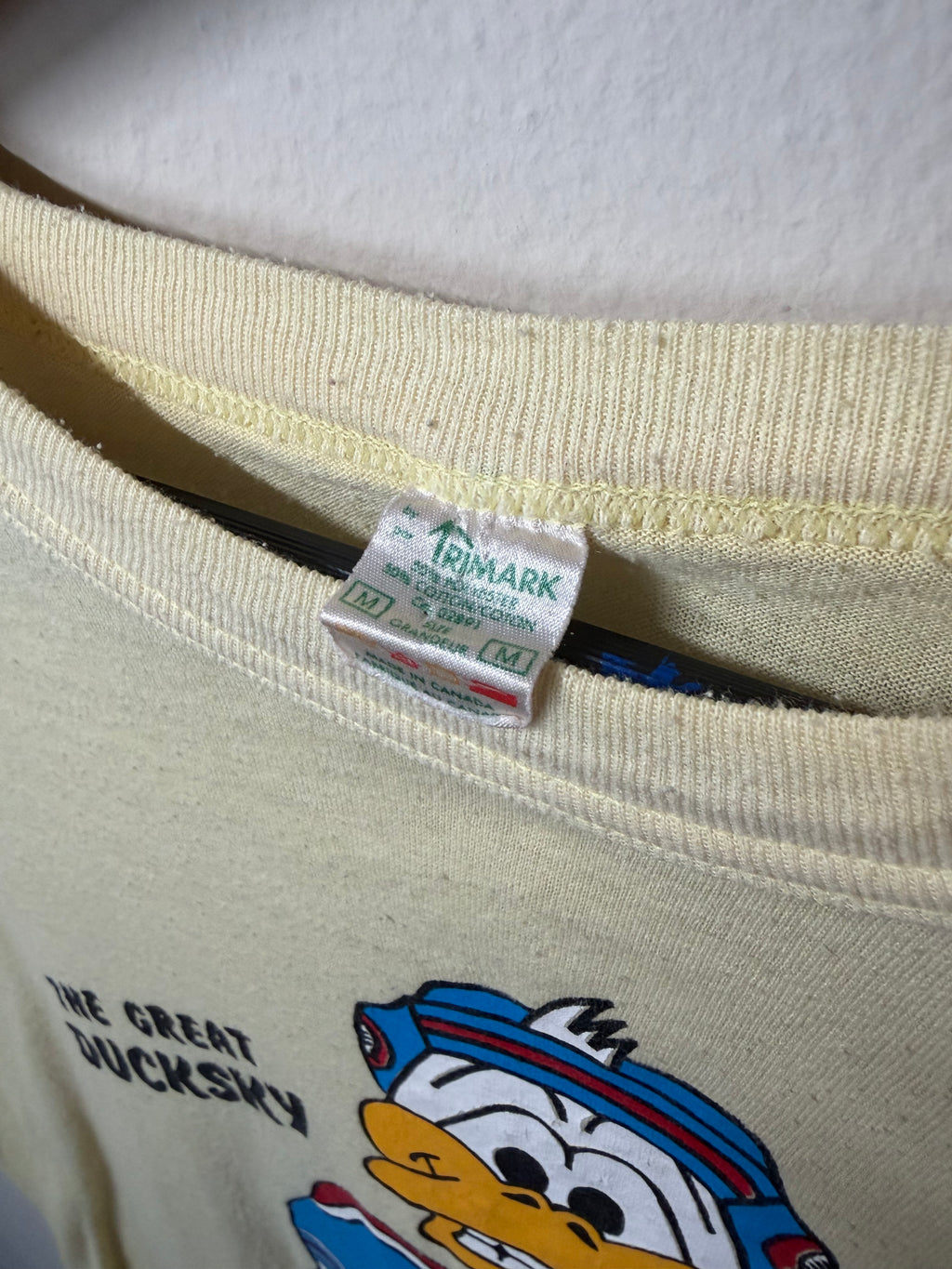 Vintage 1986 Great Ducksky T Shirt (Medium)