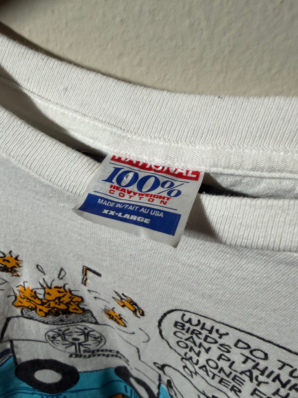 Vintage Norte Dame Snoopy / Special Olympics T Shirt (XXL)