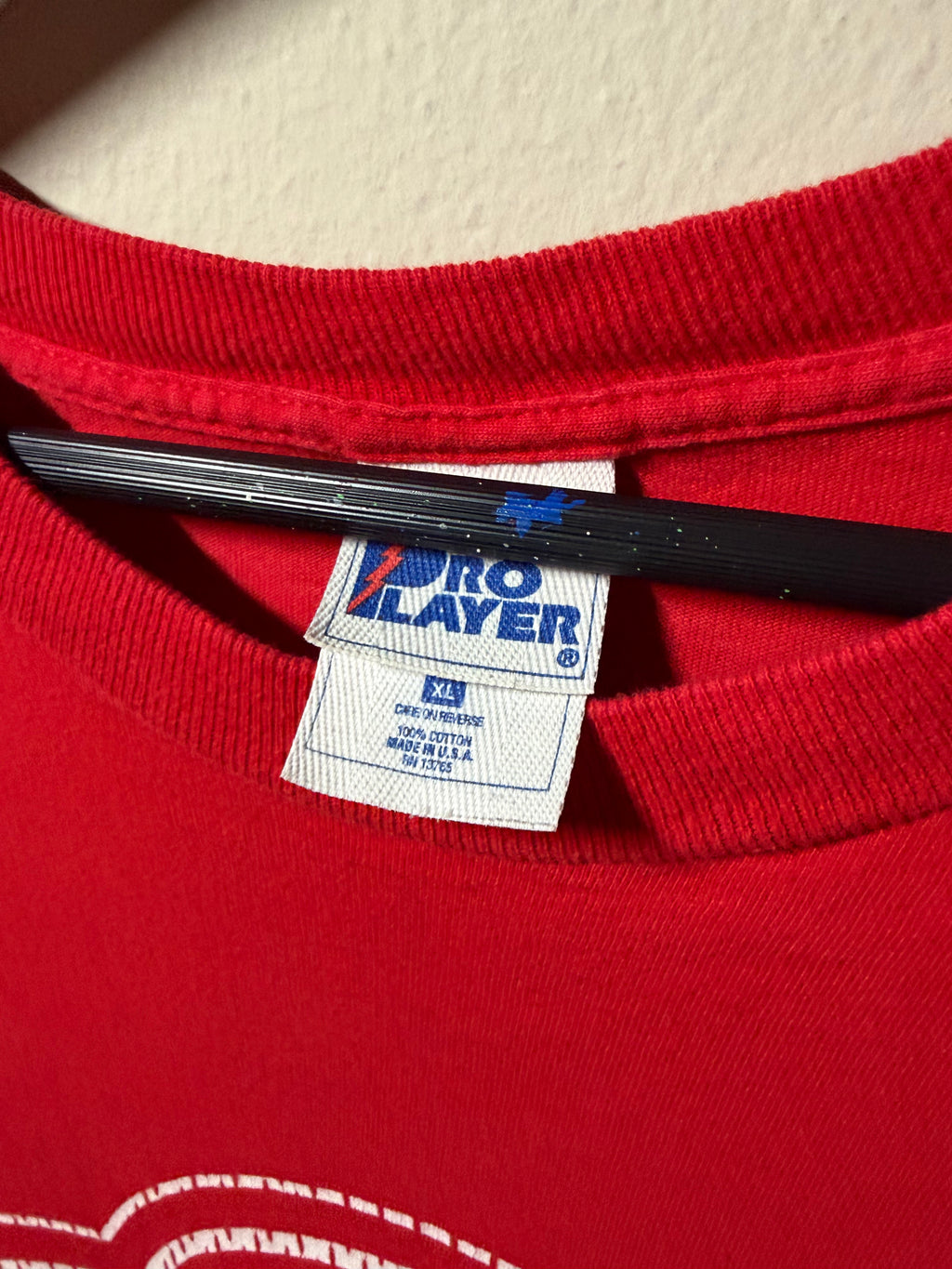 Vintage Detroit Red Wings Pro Player T Shirt (XL)