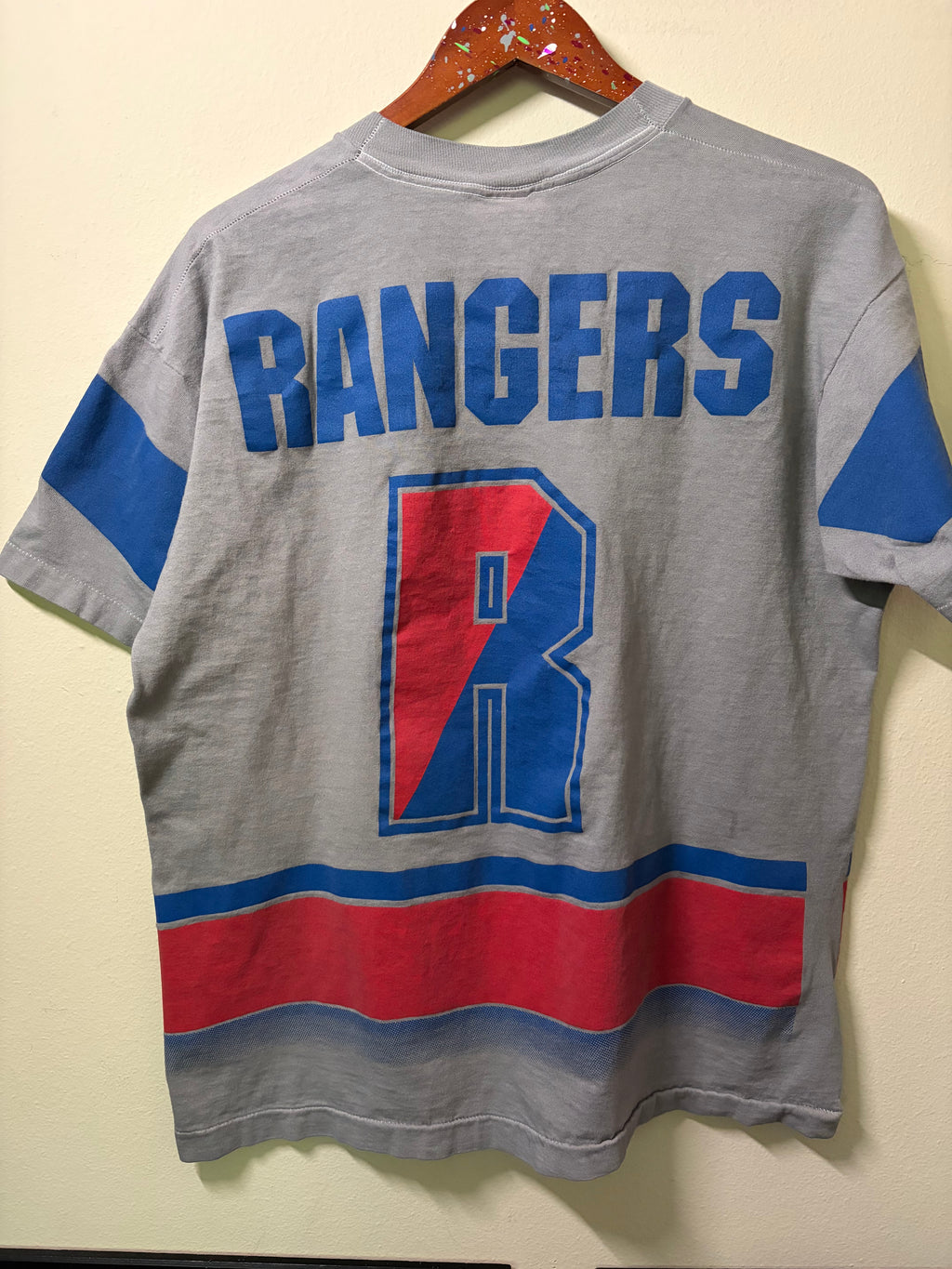 Vintage 1994 NY Rangers Stanley Cup Champs Salem Sportswear AOP (L)