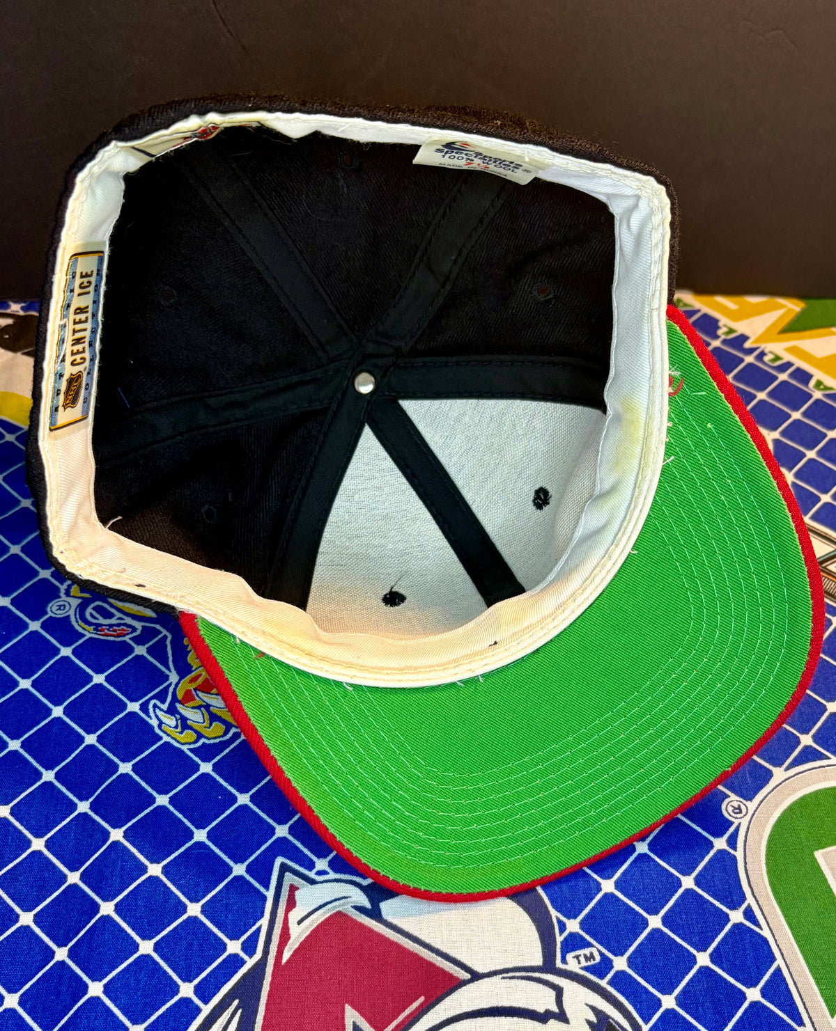 Vintage Blackhawks Sports Specialties Fitted “Script” Hat