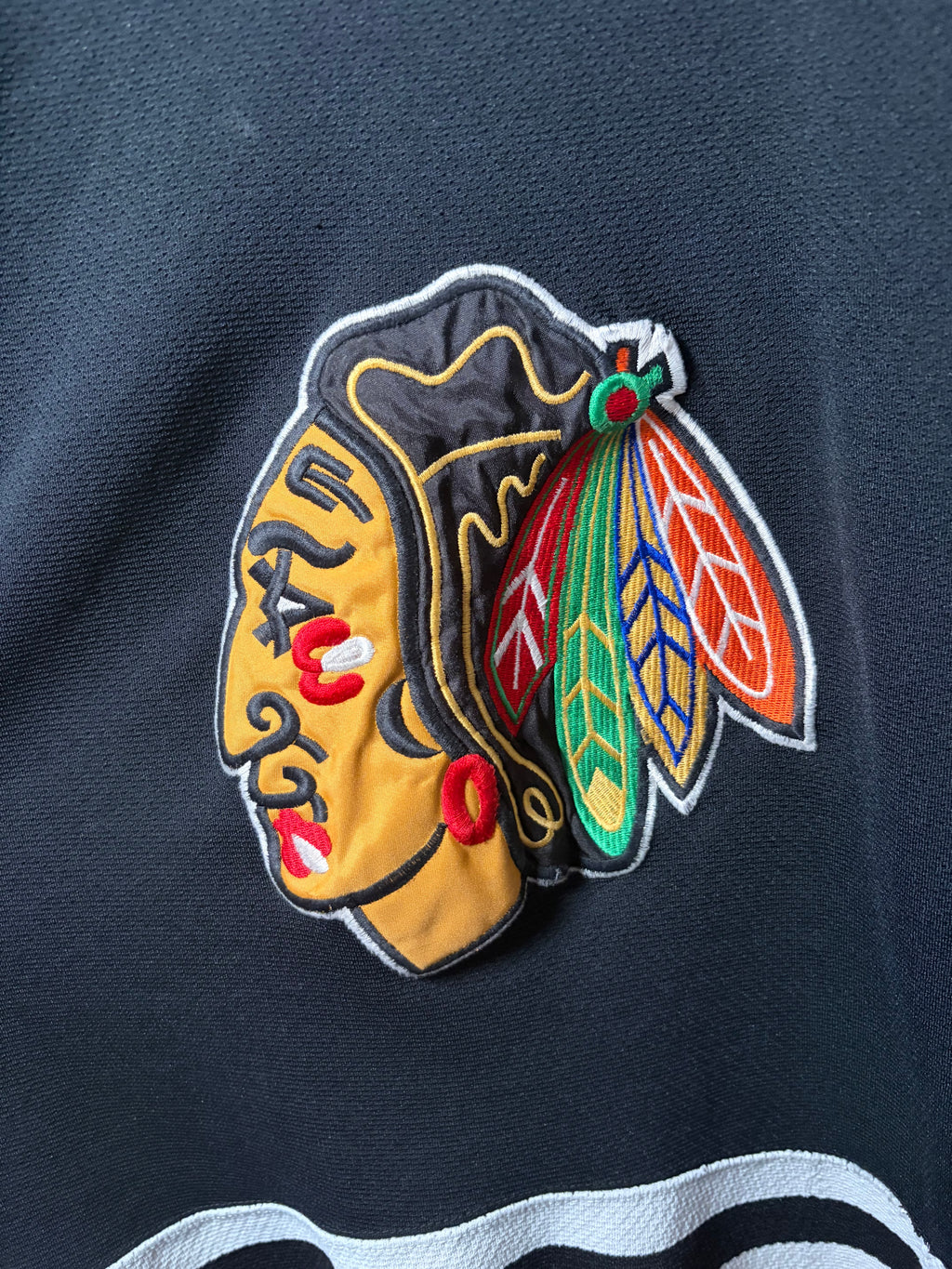 Vintage Blackhawks Youth Starter “Fashion” Jersey (Y-L/XL)