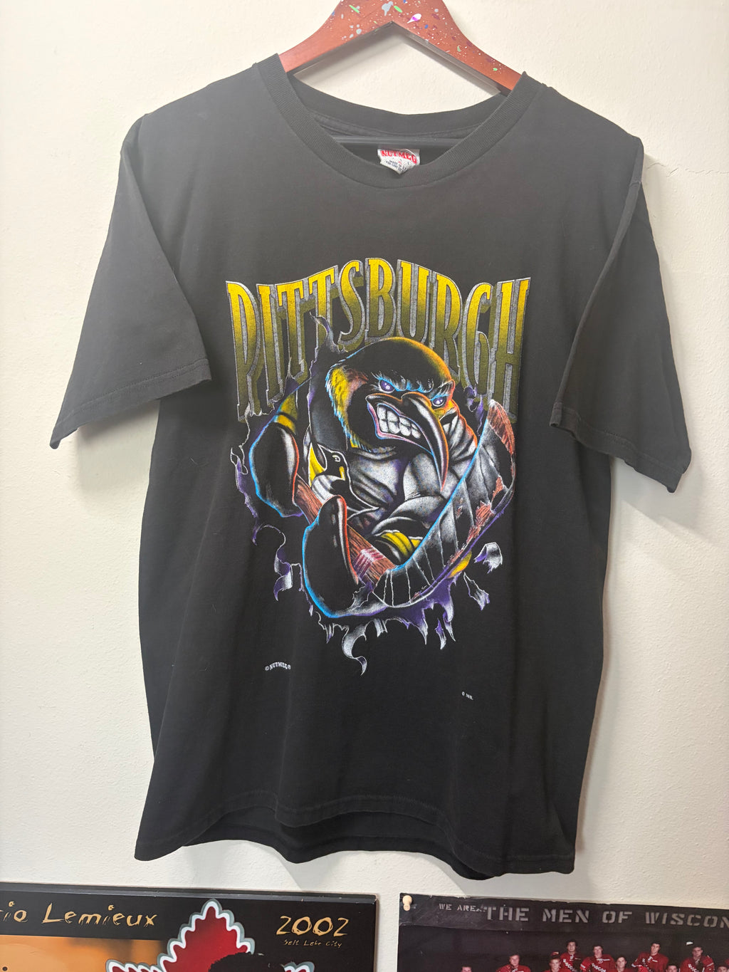 Vintage Pittsburgh Penguins “Breakthrough” T Shirt (XL)
