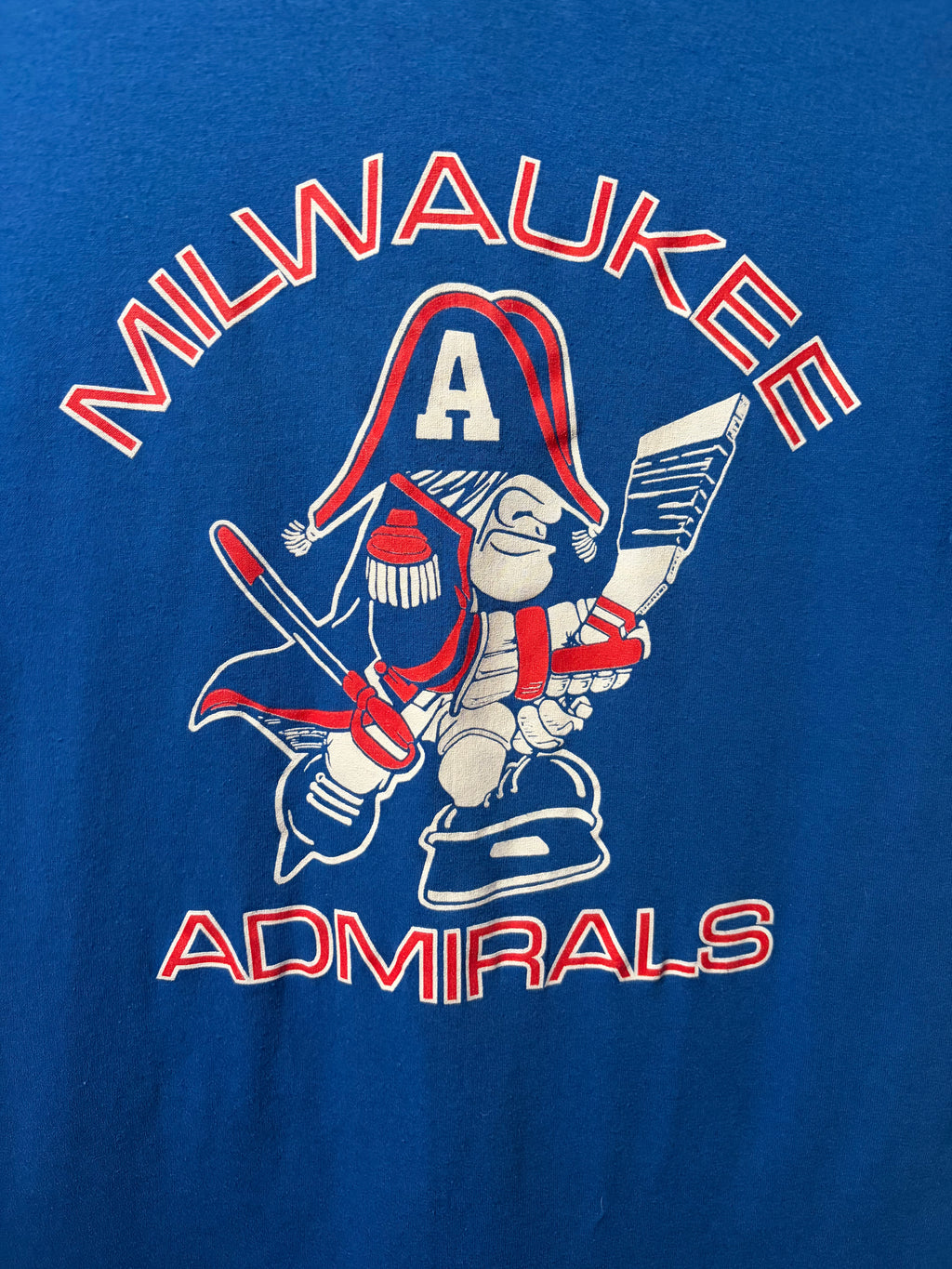 Vintage Milwaukee Admirals T Shirt (Medium)