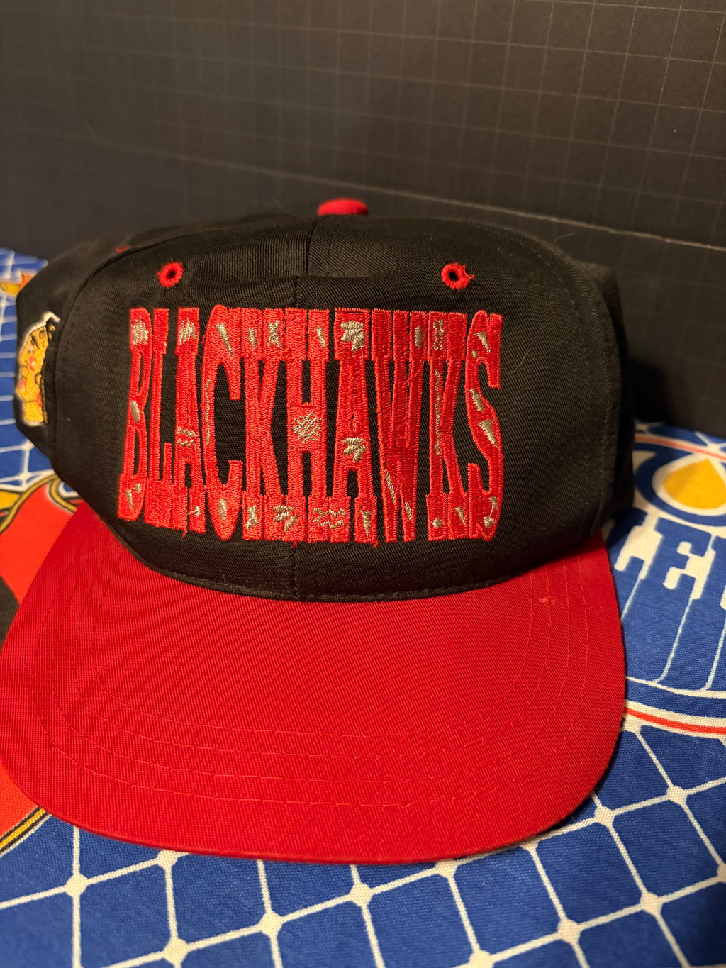 Vintage Blackhawks Youth Size Snapback Hat