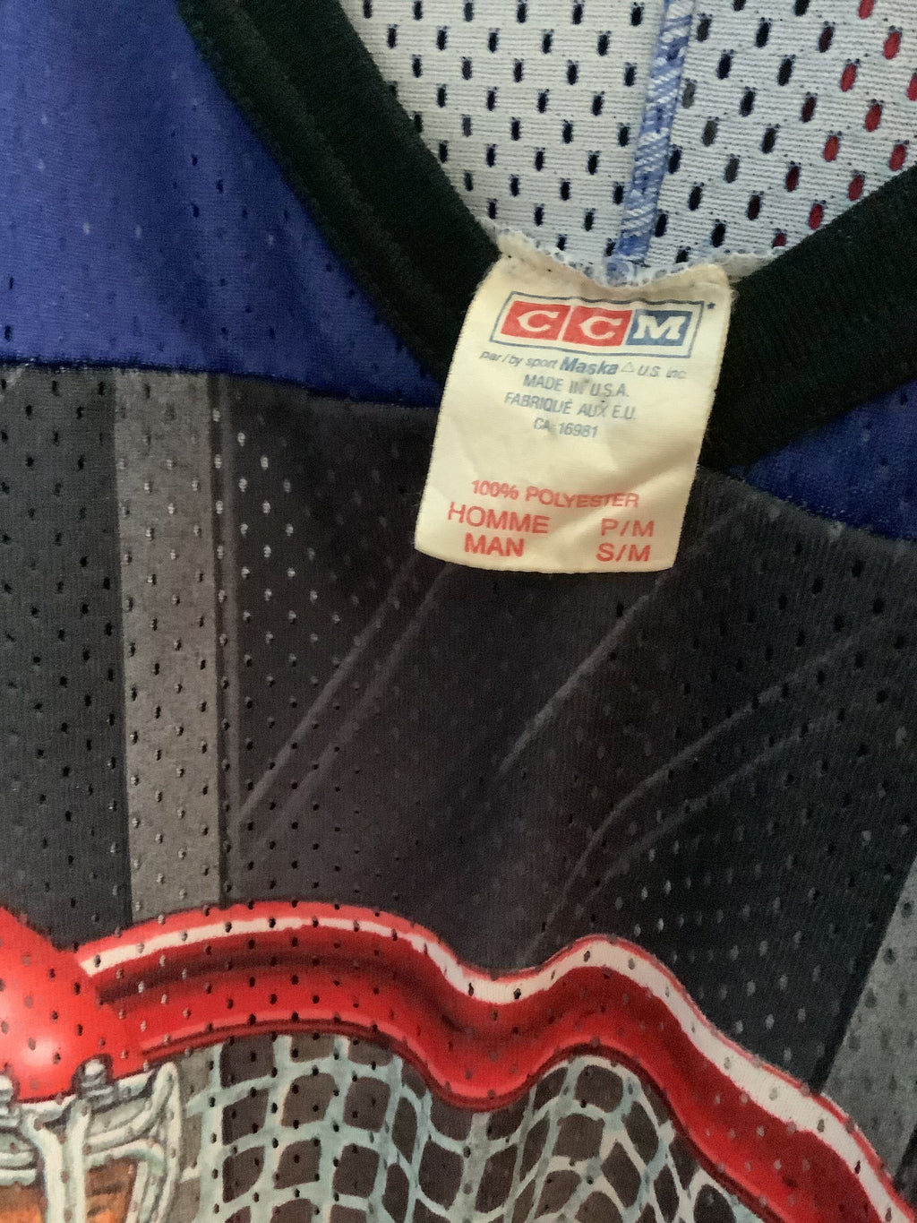 Vintage Montreal Canadiens Fanimation CCM Jersey (SM/Med.)