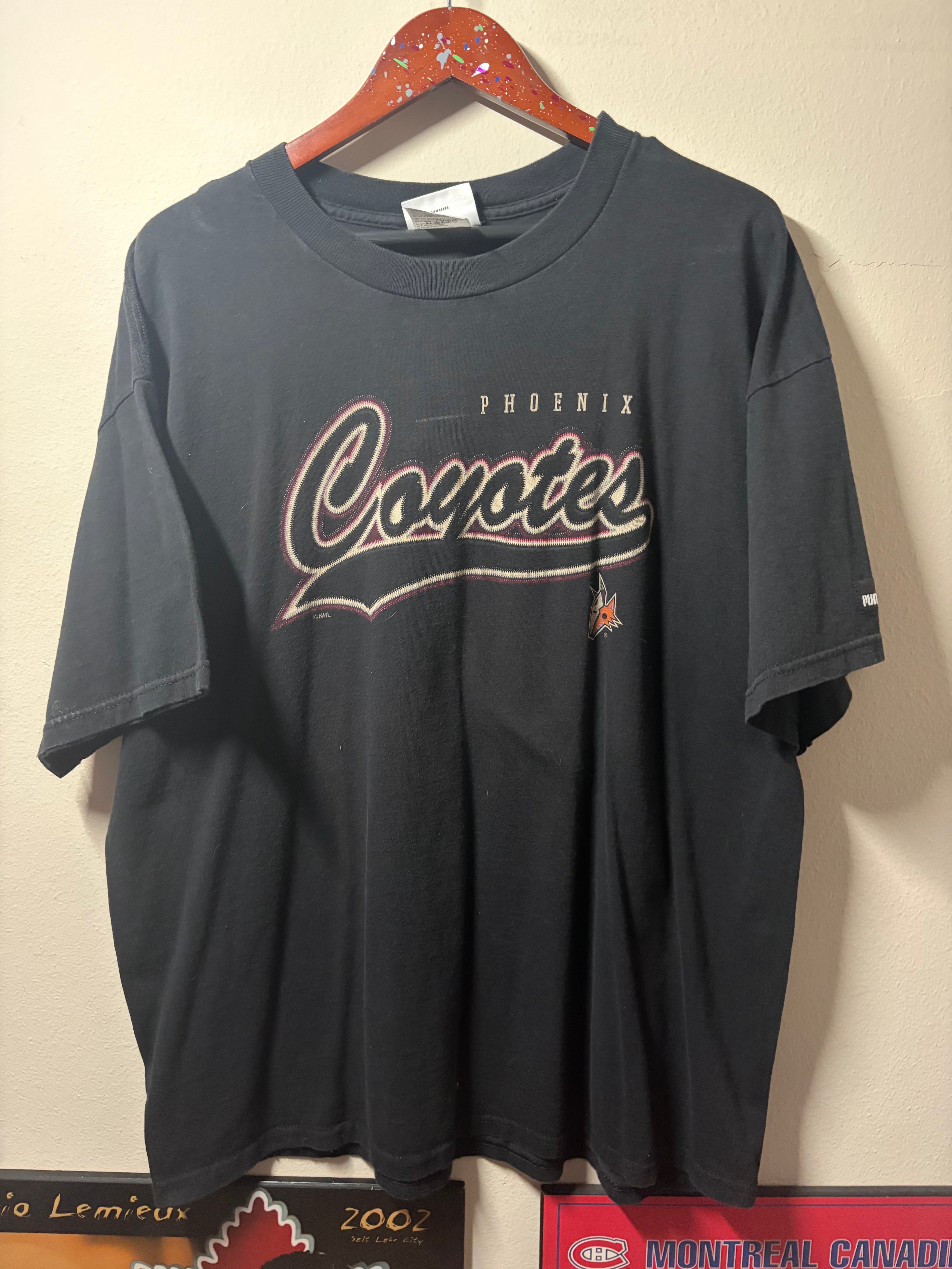 Vintage Phoenix Coyotes Puma T Shirt (XXL)
