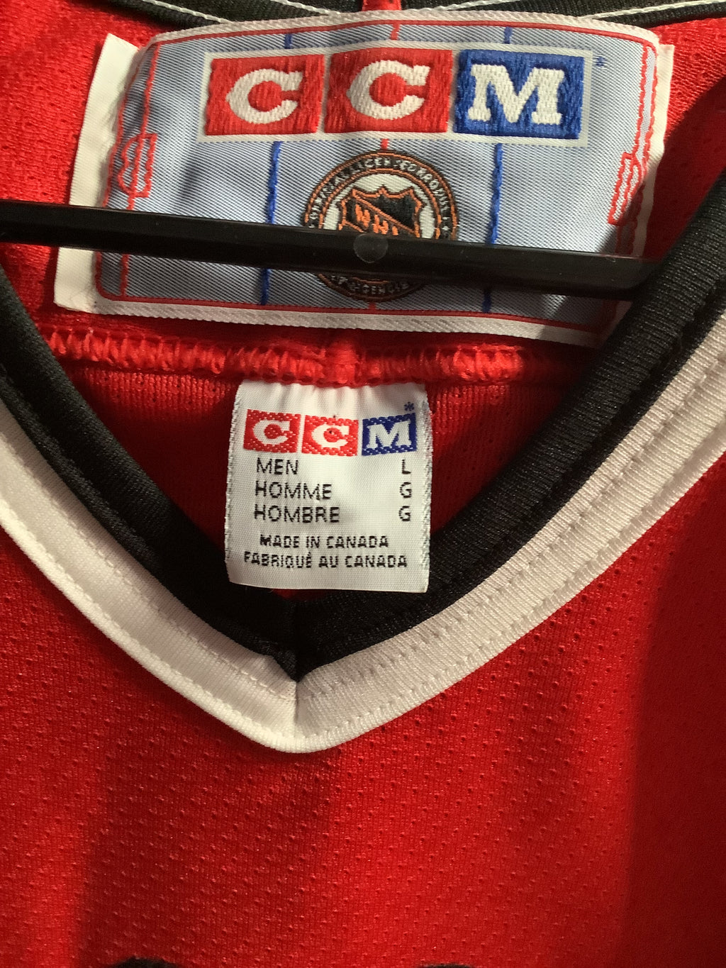 Vintage Blackhawks CCM Jersey (XL)
