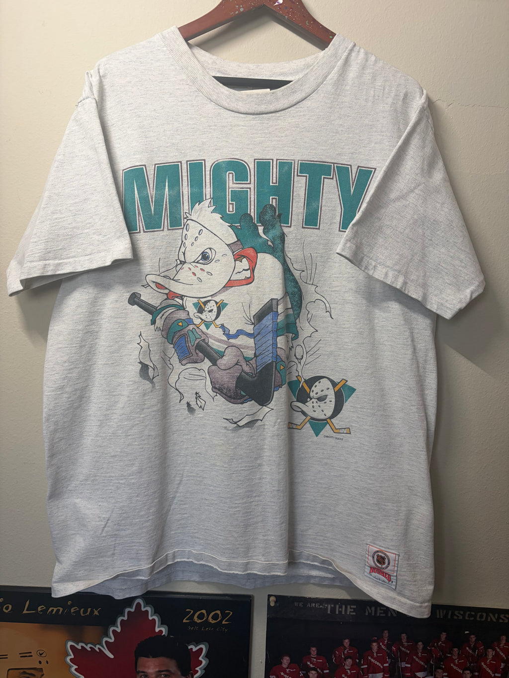 Vintage Mighty Ducks Nutmeg “Breakthrough” T Shirt (XXL)