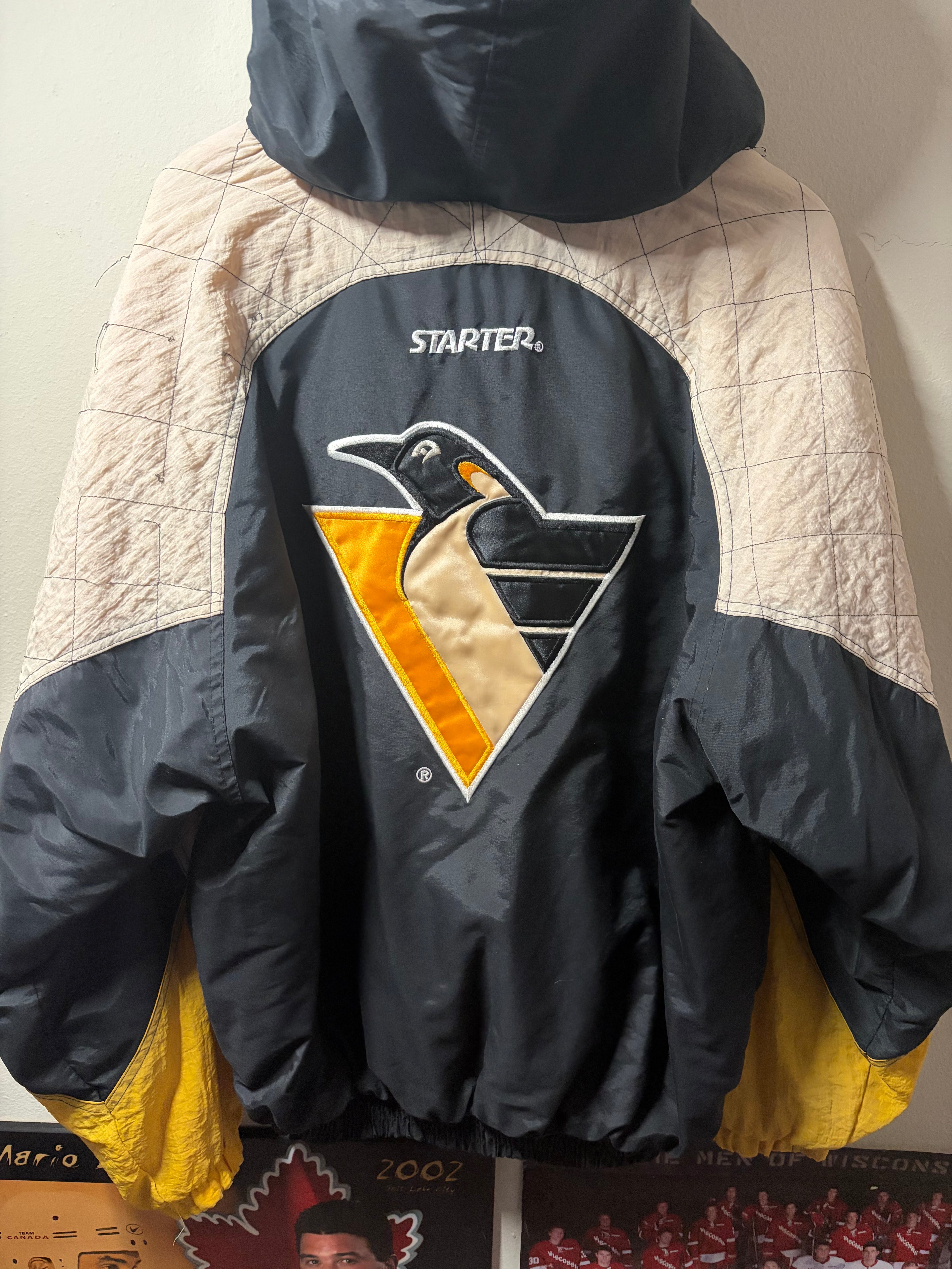 Vintage Pittsburgh Penguins Starter Puffer Jacket (XL)