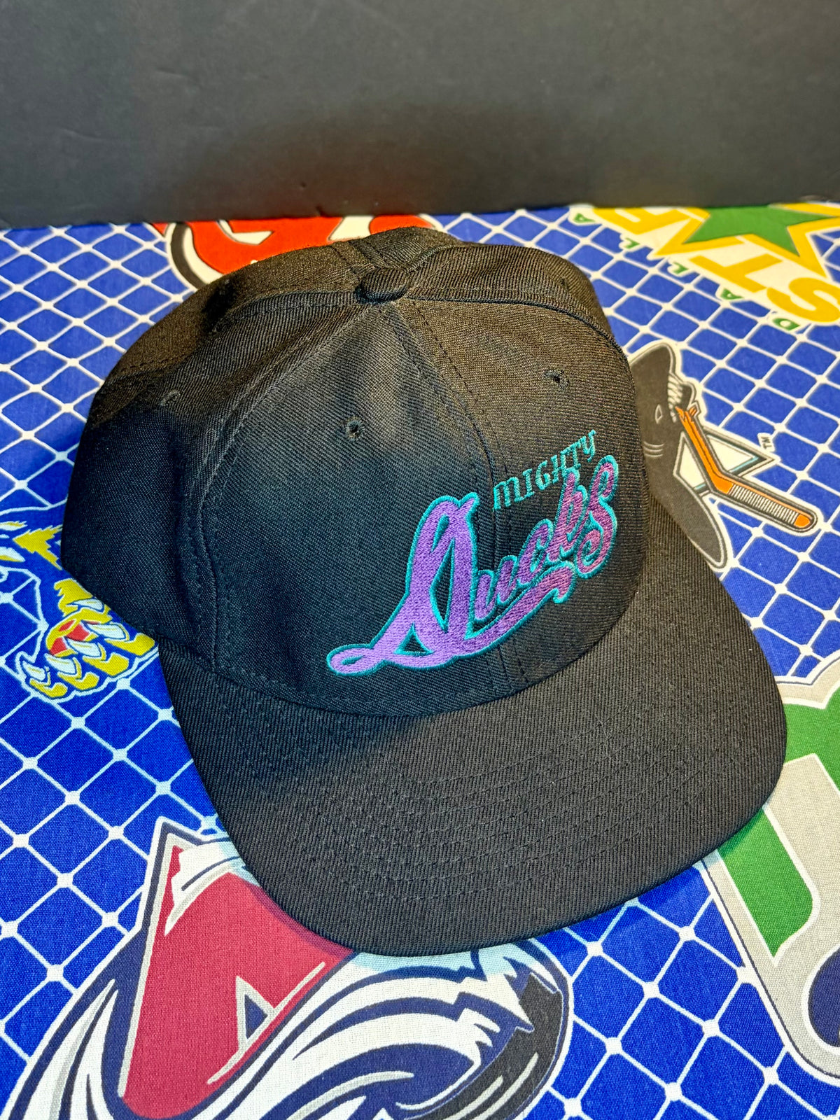 Vintage Mighty Ducks Nutmeg Snapback Hat