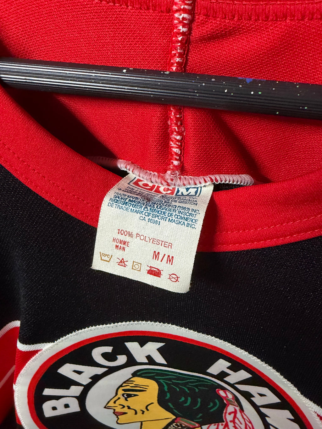 Vintage Blackhawks 75th Anniversary CCM Jersey (Medium)