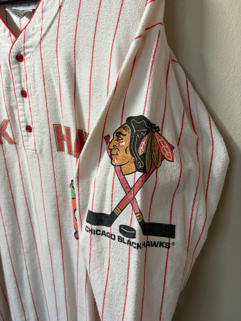 Vintage Blackhawks Sleep Shirt (OSFA)