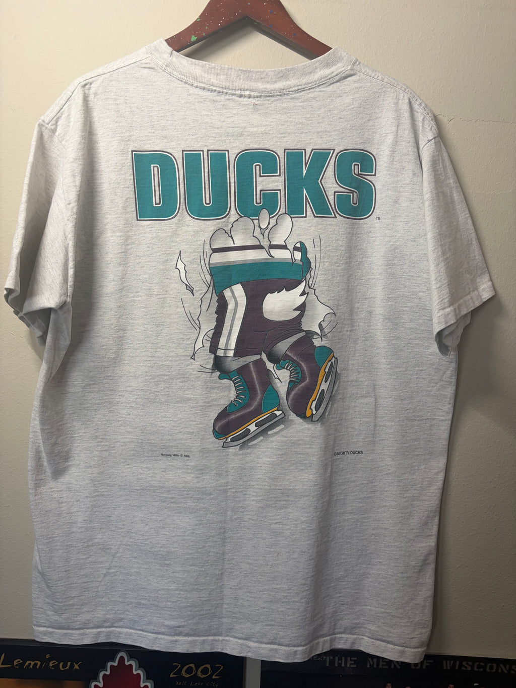 Vintage Mighty Ducks Nutmeg “Breakthrough” T Shirt (XXL)