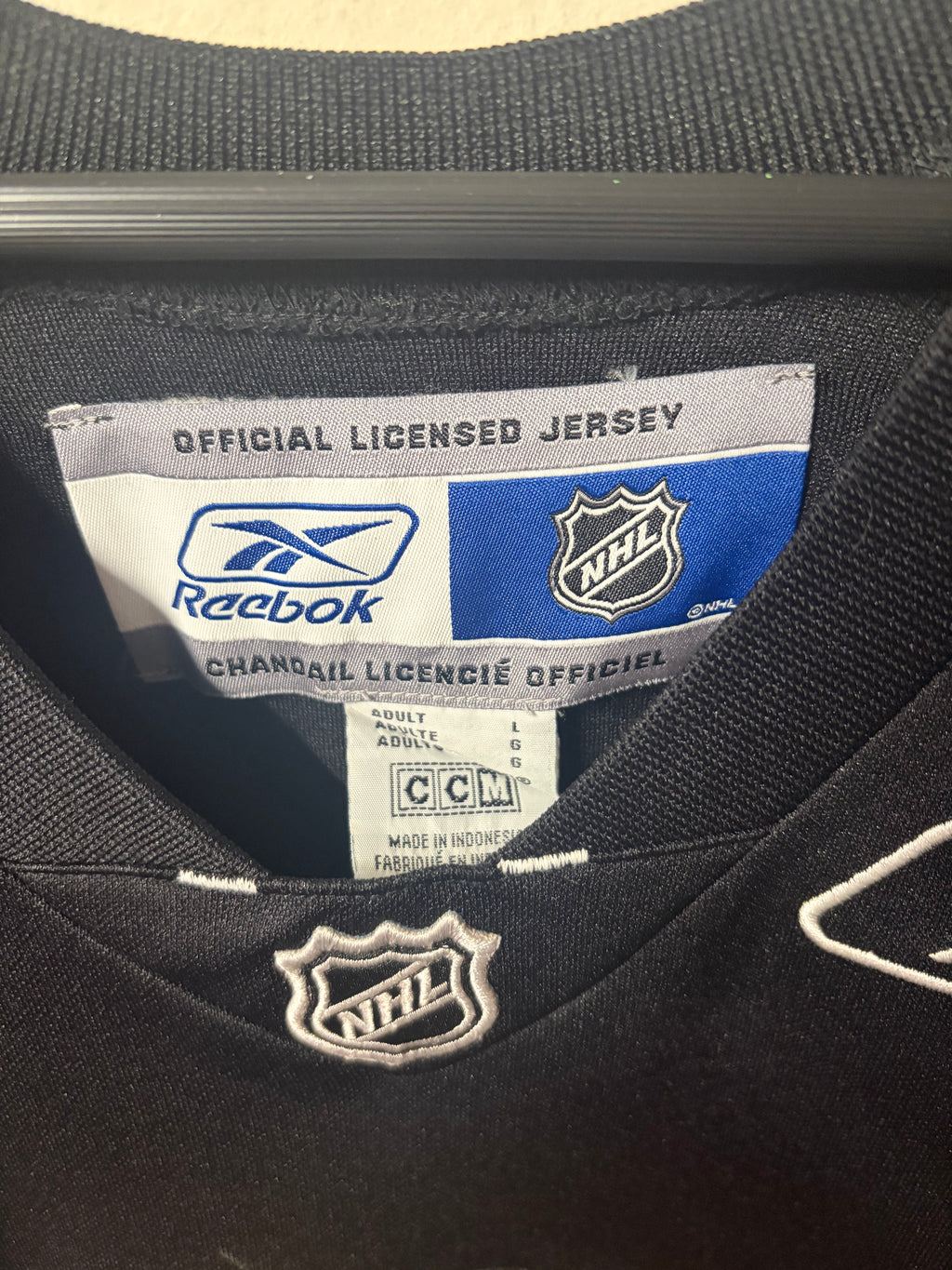 Patrick Sharp #10 Reebok Practice Jersey (Large)