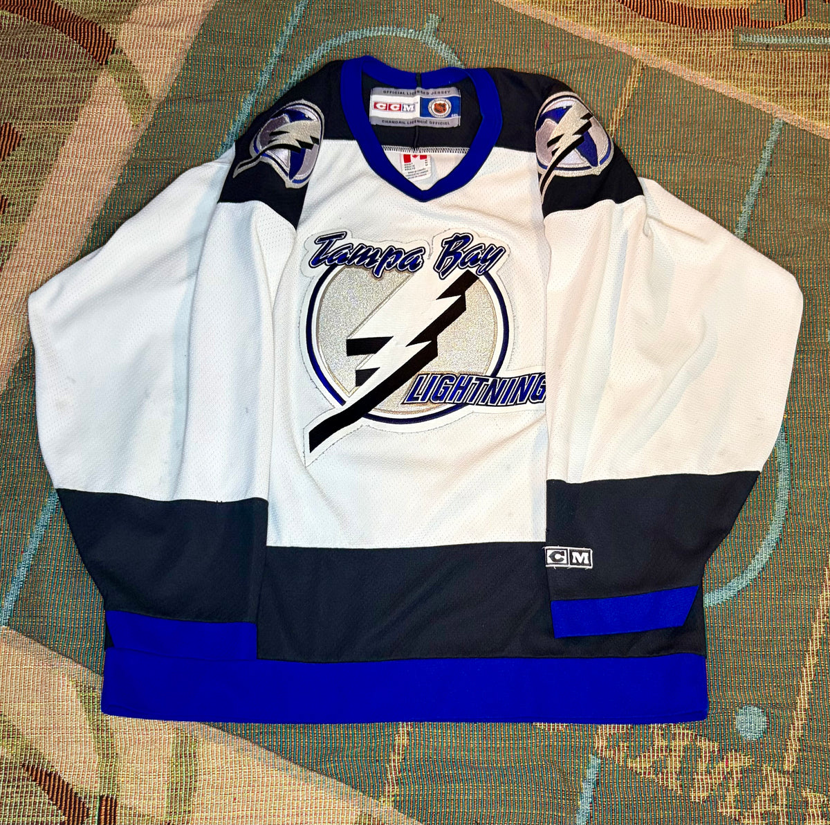Vintage Tampa Bay Lightning CCM MiC Jersey