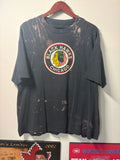 Patrick Kane #88 09WC Bleach Dye T Shirt (XXL)