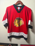 Vintage Blackhawks Chris Chelios #7 Short Sleeve Jersey (Y-XL)