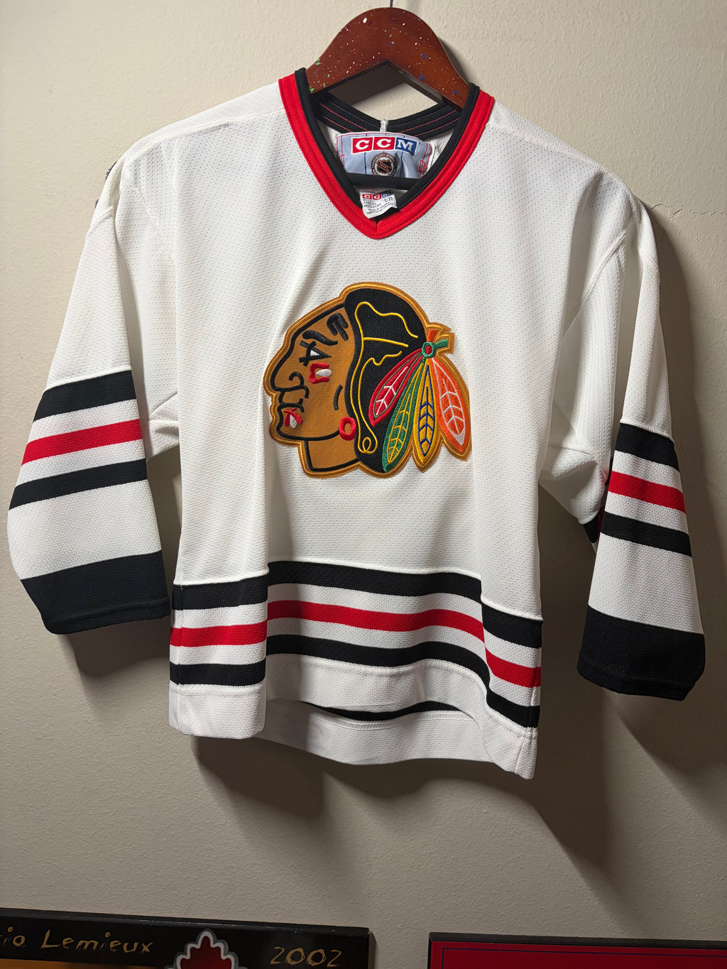Vintage Blackhawks CCM Youth Jersey (Y-L/XL)