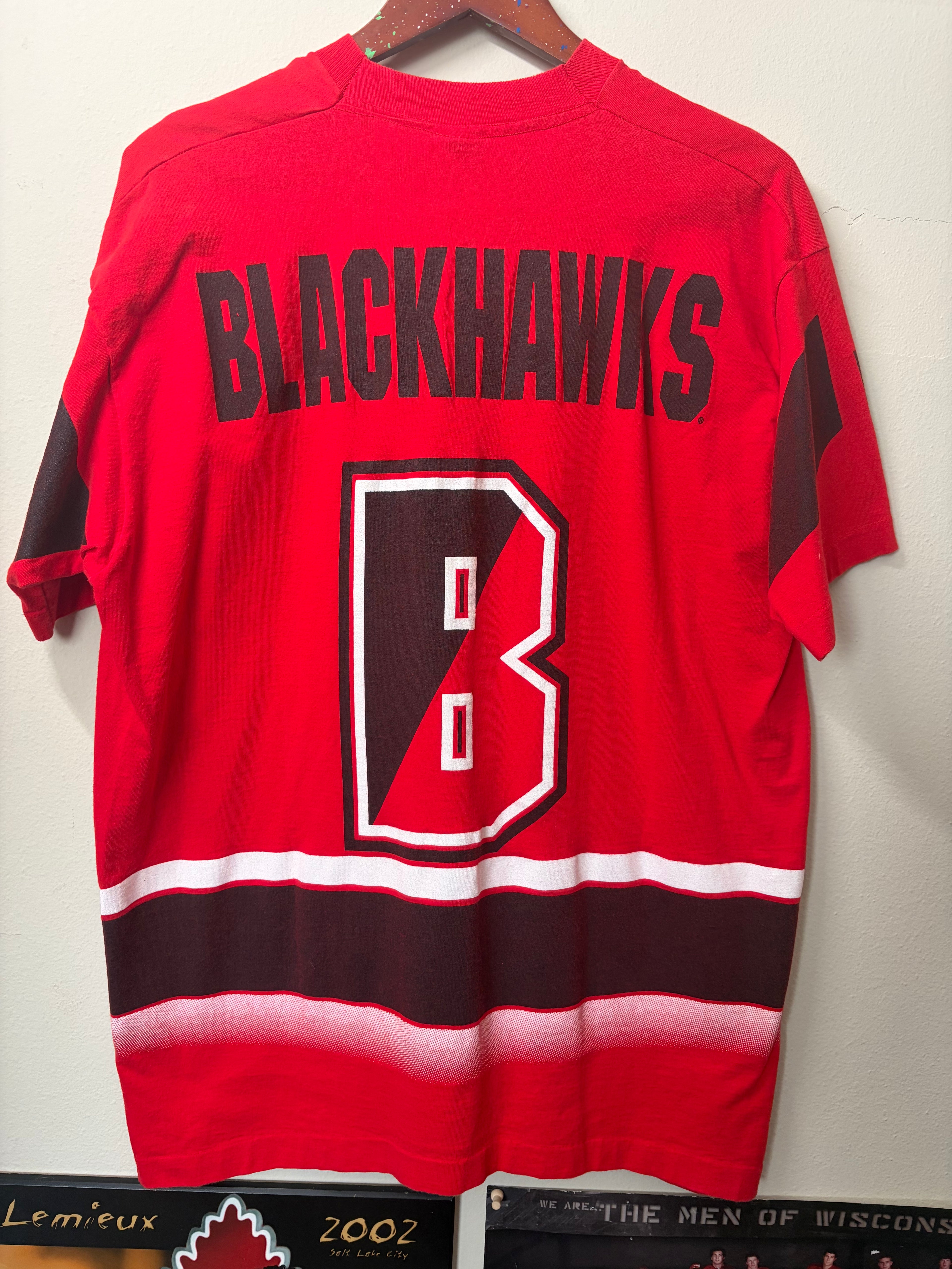 Vintage Blackhawks Salem Sportswear T Shirt (XL)