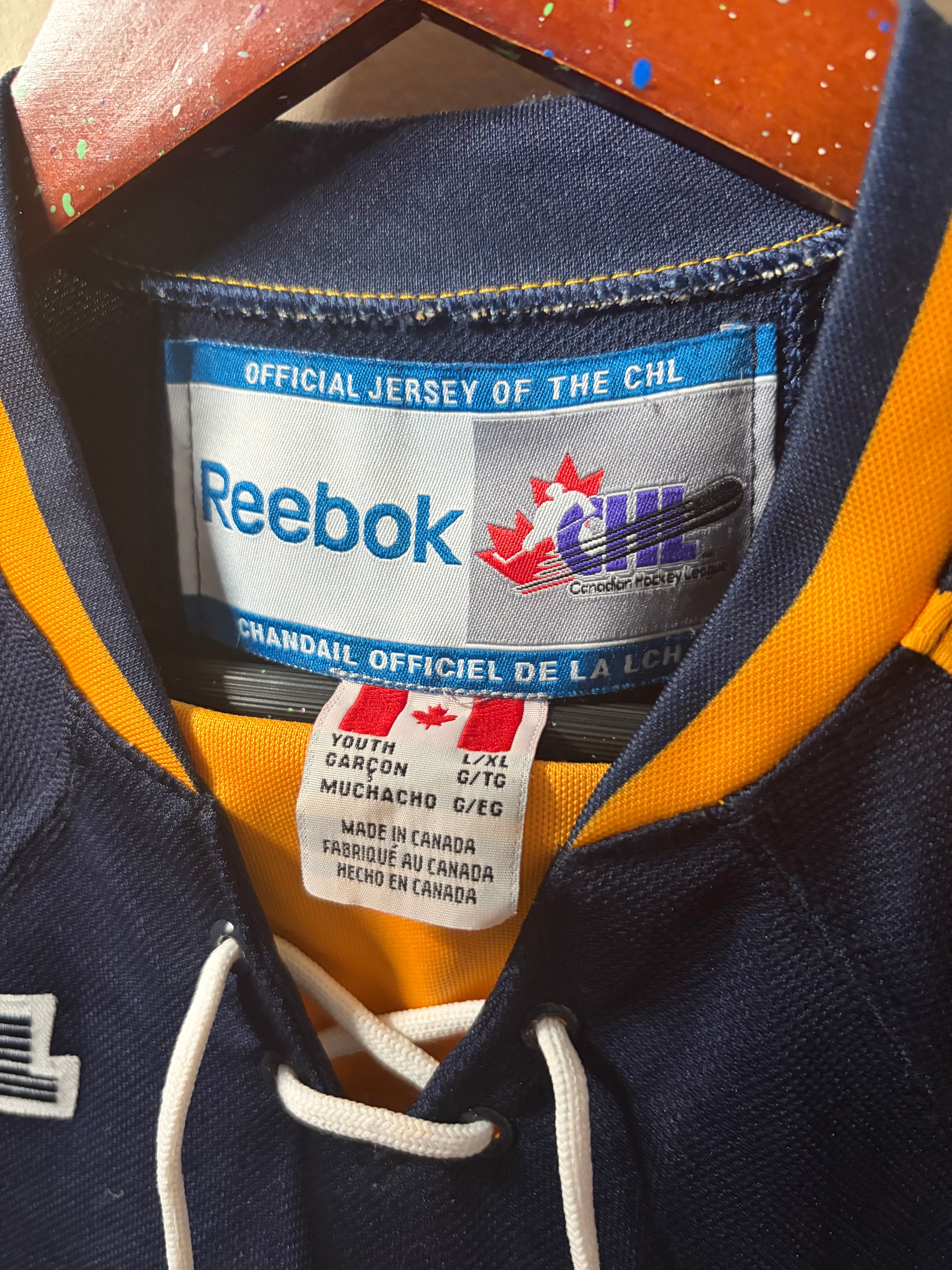 Barrie Colts OHL Reebok Jersey (Y-L/XL)