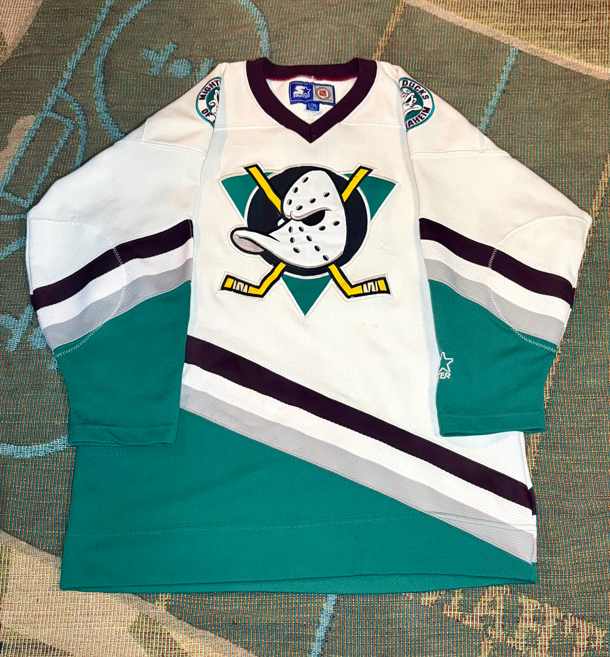 Vintage Mighty Ducks Starter Jersey