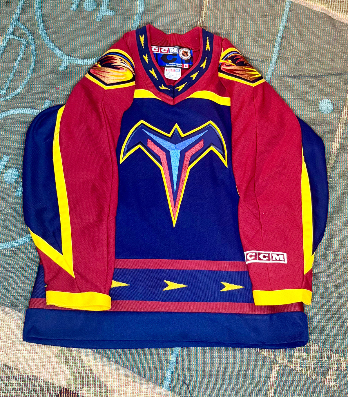Vintage Atlanta Thrashers Youth MiC Jersey