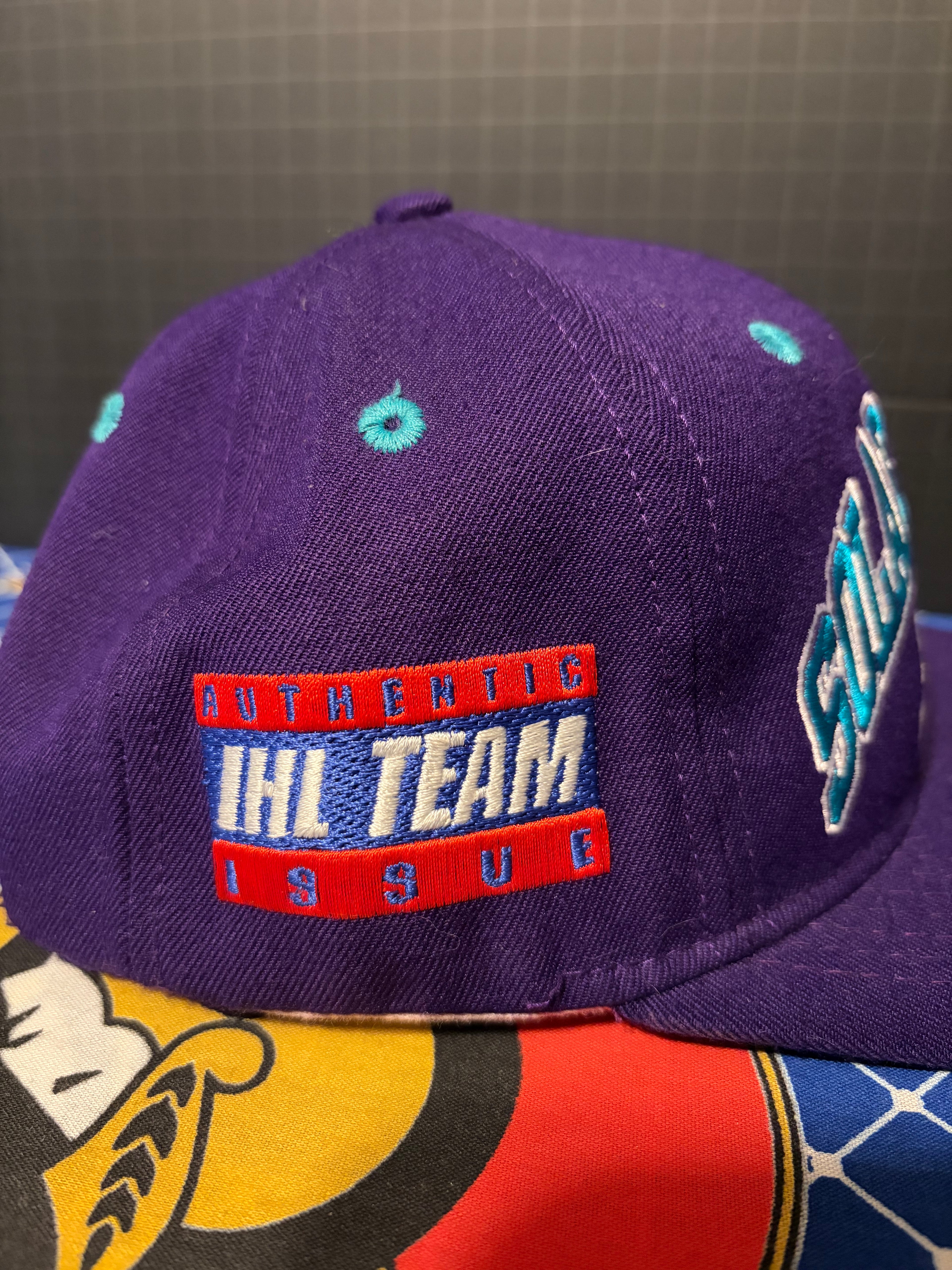 Vintage Orlando Solar Bears IHL Snapback Hat