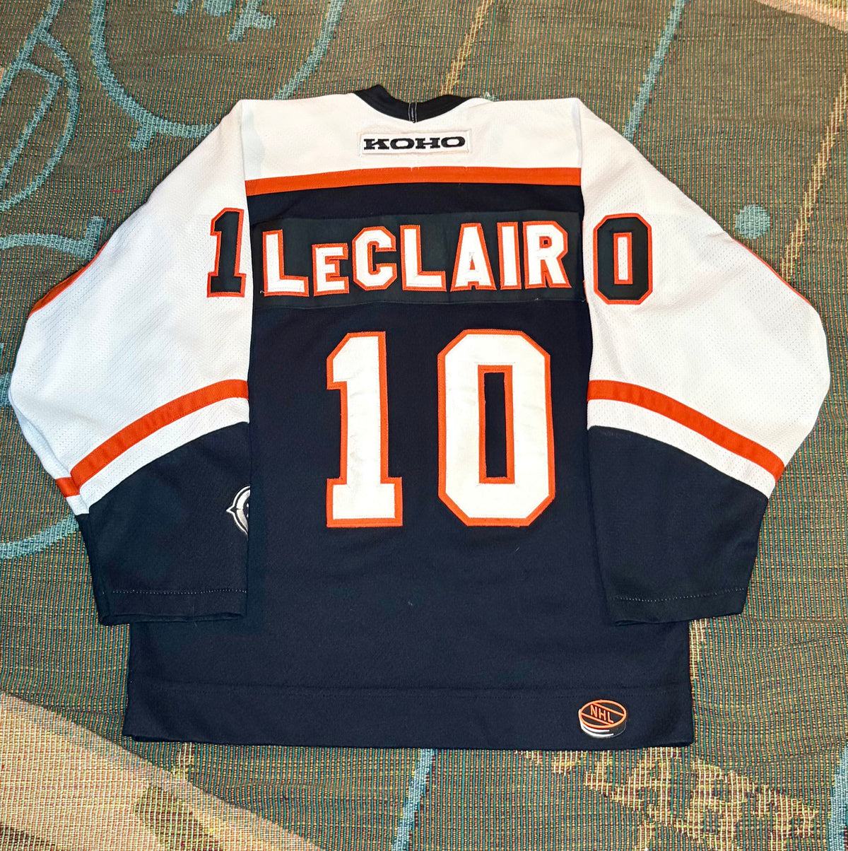 Vintage Flyers John LeClair #10 Jersey