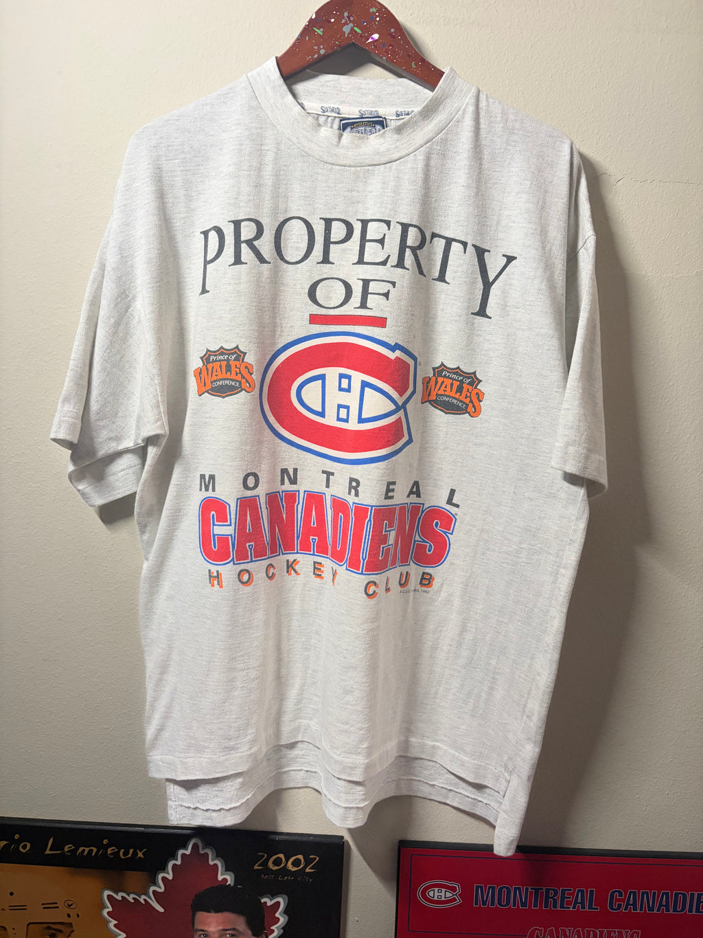 Vintage Montreal Canadiens T Shirt (L)