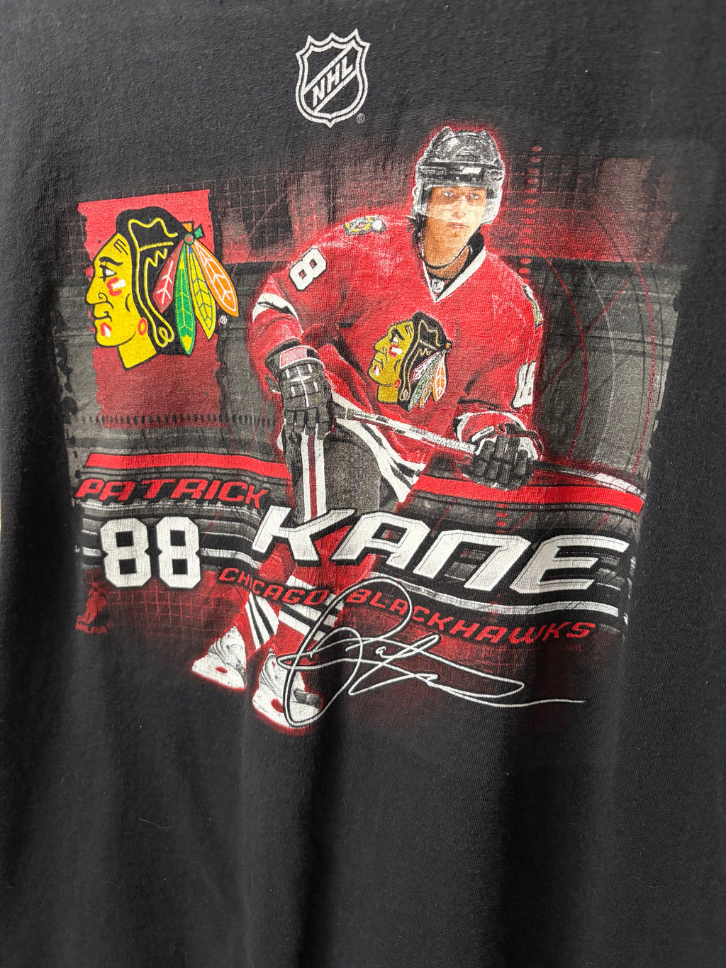 Patrick Kane #88 T Shirt (Medium)