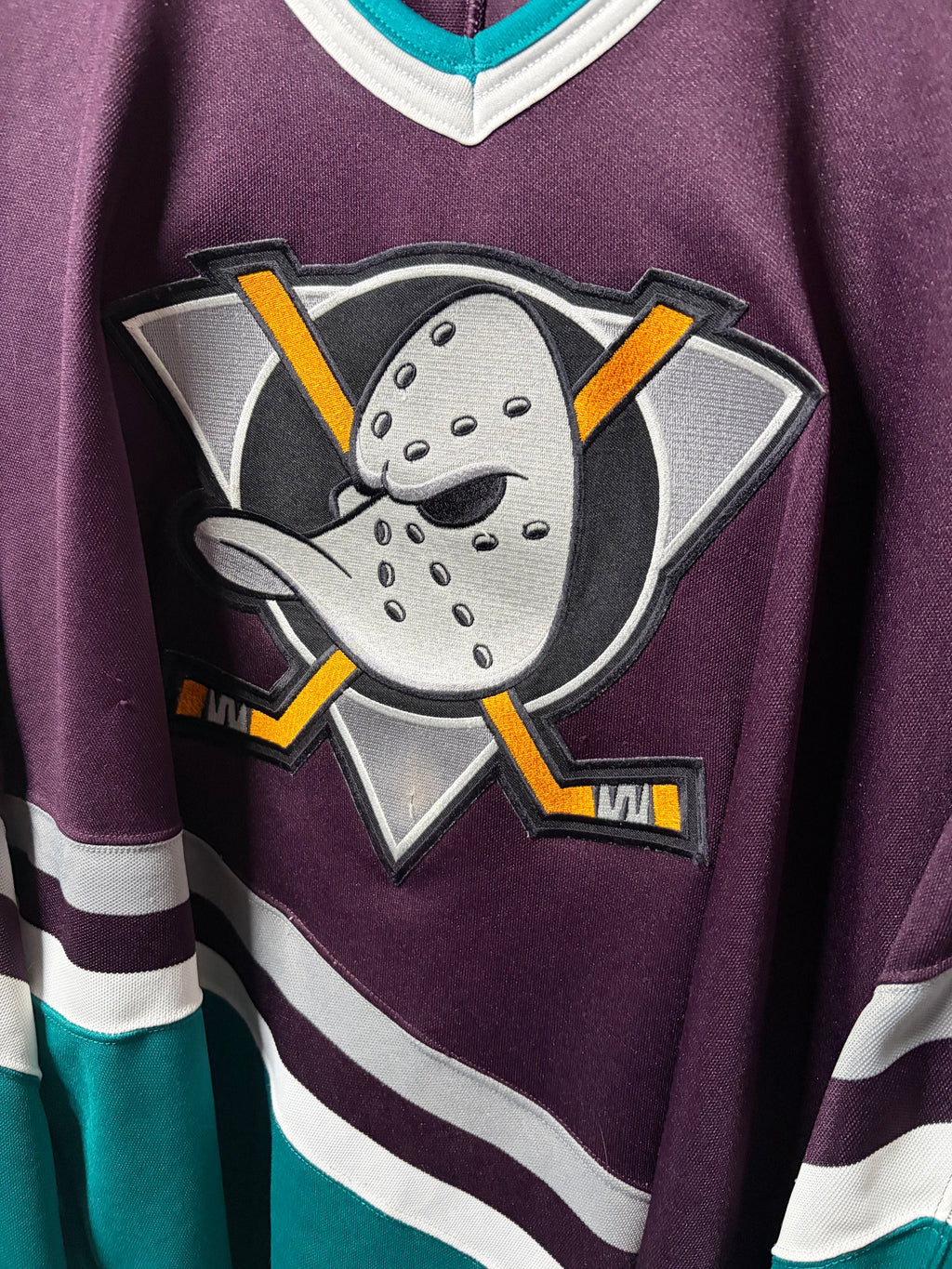 Vintage Anaheim Mighty Ducks CCM Jersey (XL)