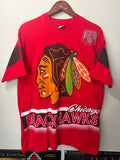 Vintage Blackhawks Salem Sportswear T Shirt (XL)