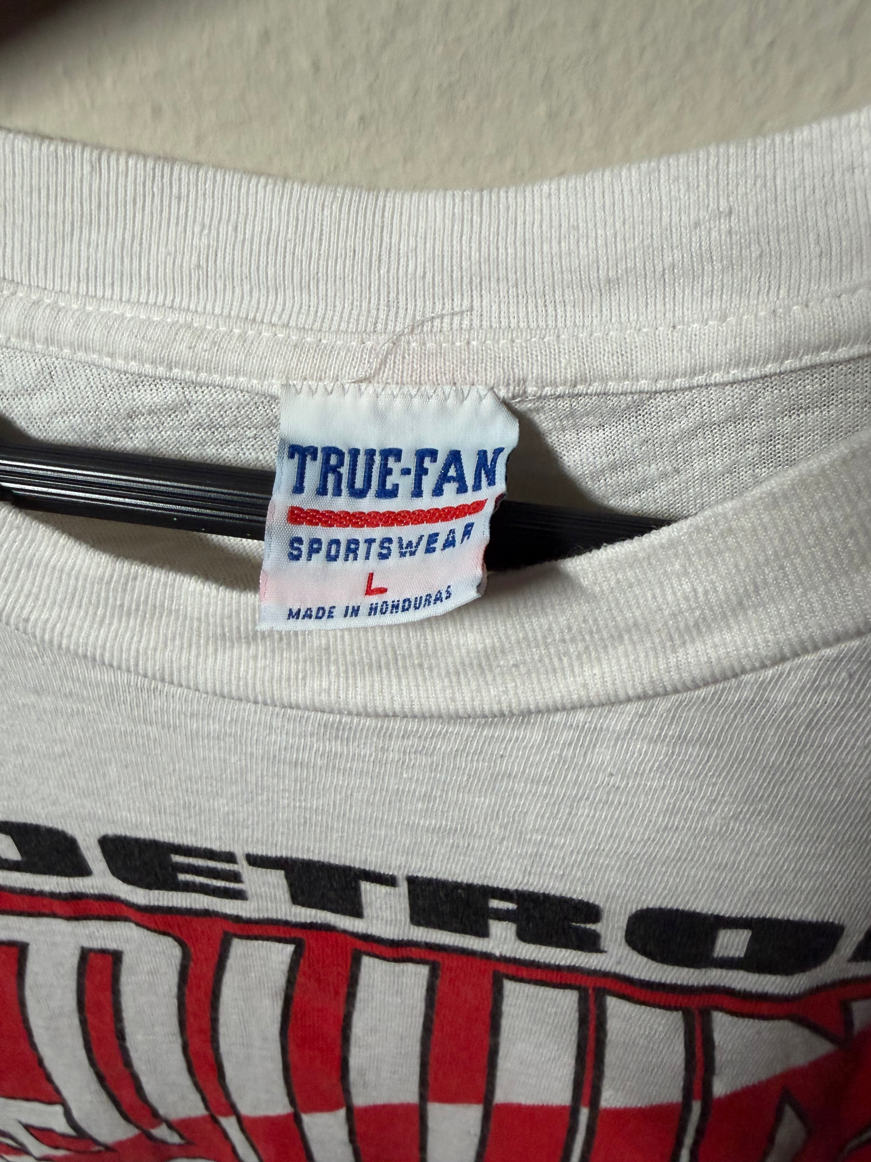 Vintage Detroit Red Wings 1997 Stanley Cup Champions T Shirt (Large)