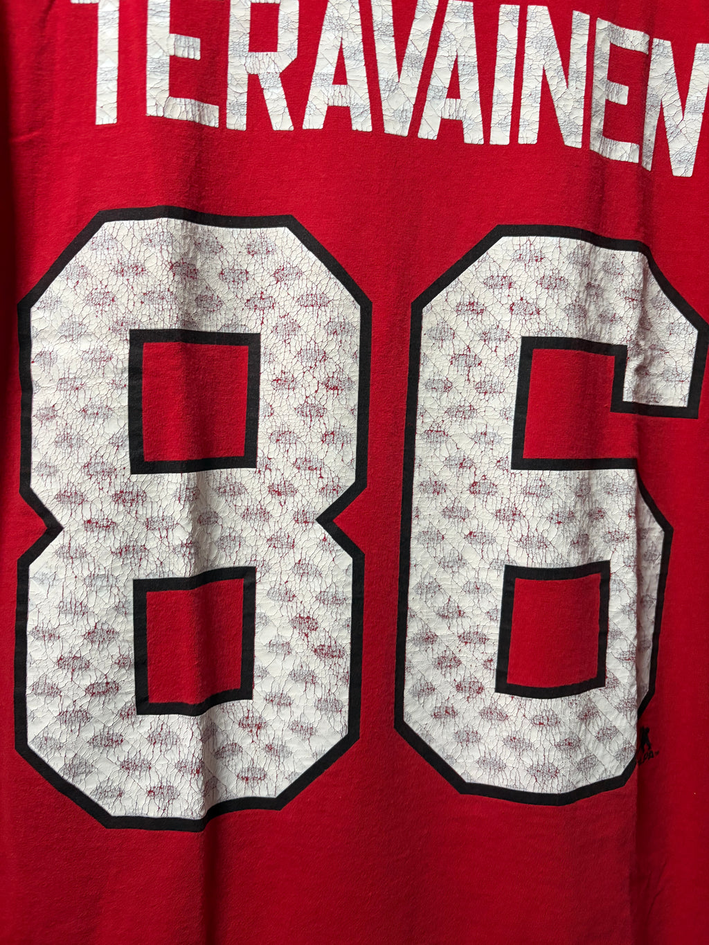 Teuvo Teravainen #86 Reebok T Shirt (XL)